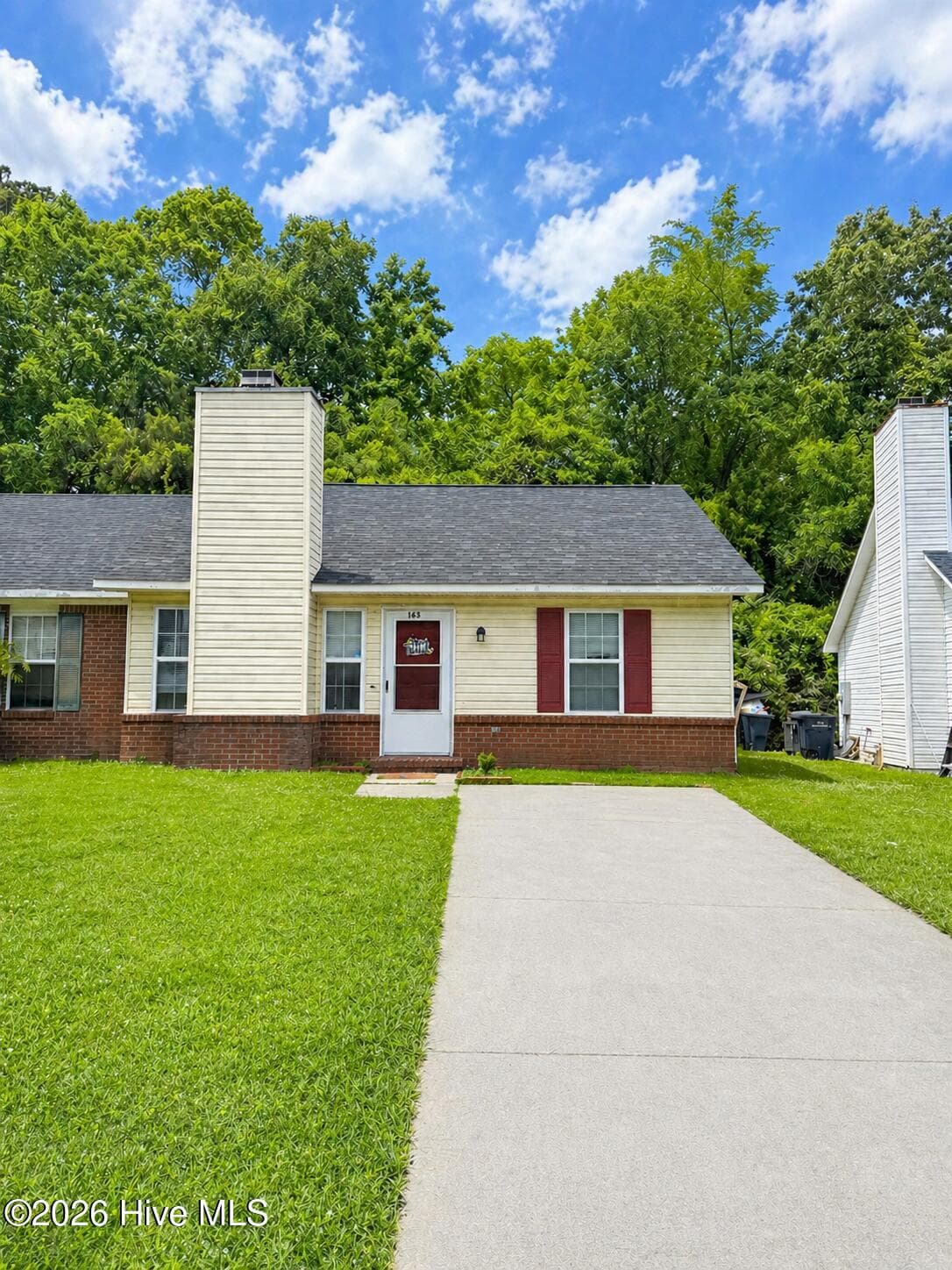Exterior of 163 Brenda Drive, Jacksonville, NC 28546