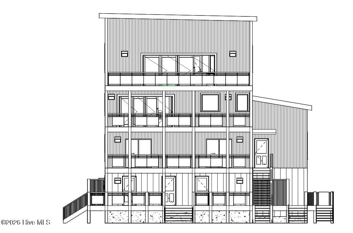 Exterior of 601 S Topsail Drive, Surf City, NC 28445