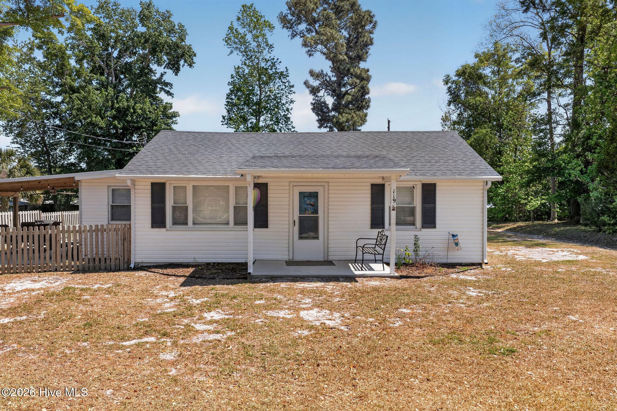 Exterior of 119 Midland Lane, Sneads Ferry, NC 28460