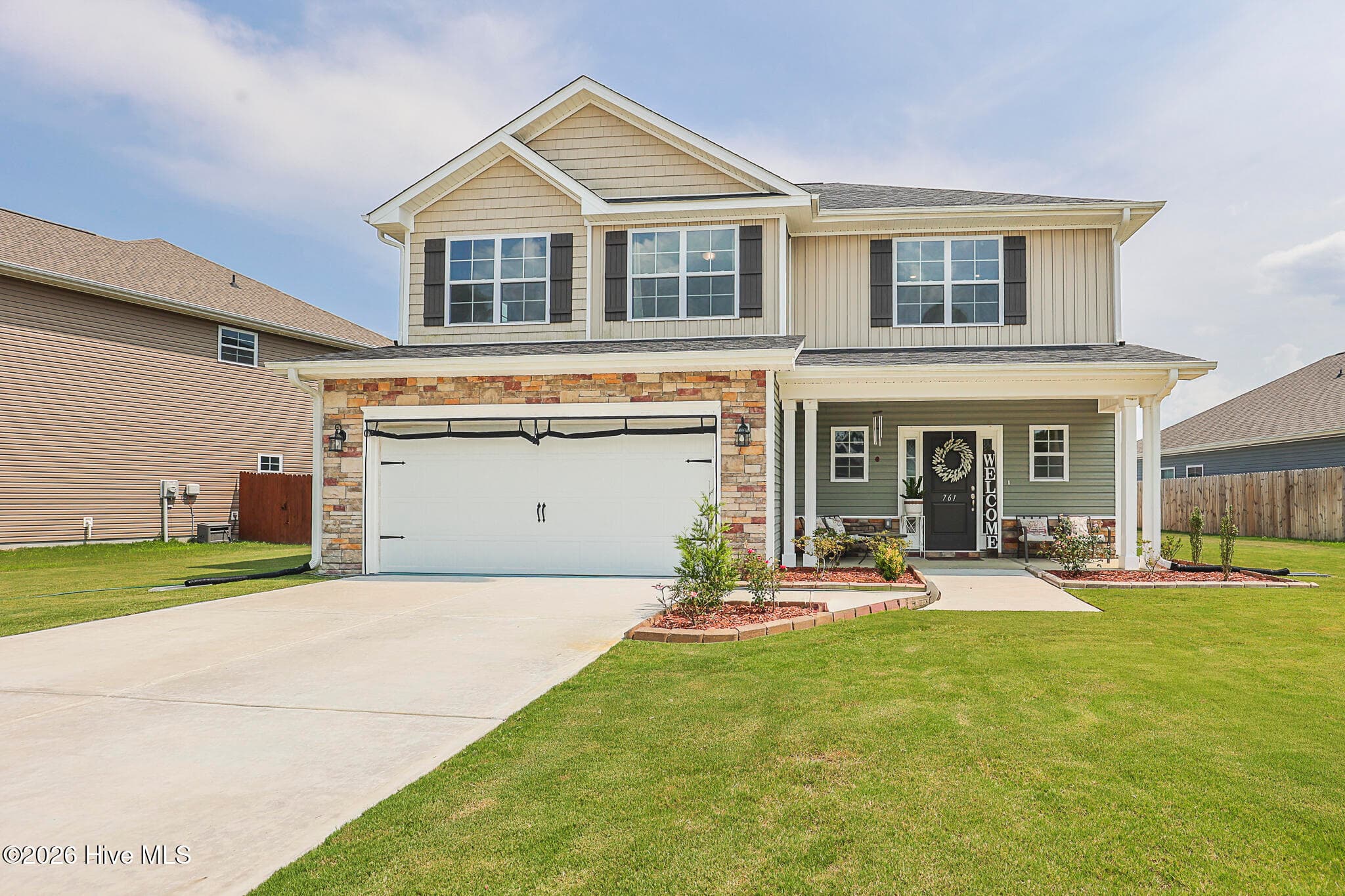 Front of 761 Greenwich Place, Richlands, NC 28574