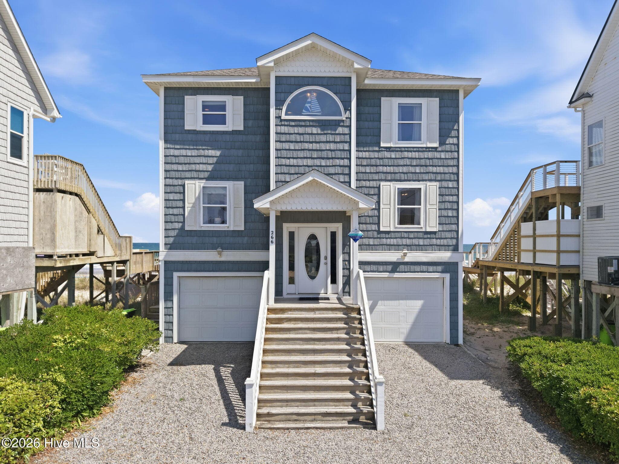 Front of 266 Sea Shore Drive, North Topsail Beach, NC 28460