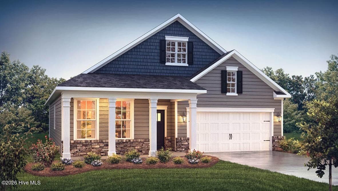 Front of 7019 Bayberry Park Drive, New Bern, NC 28562
