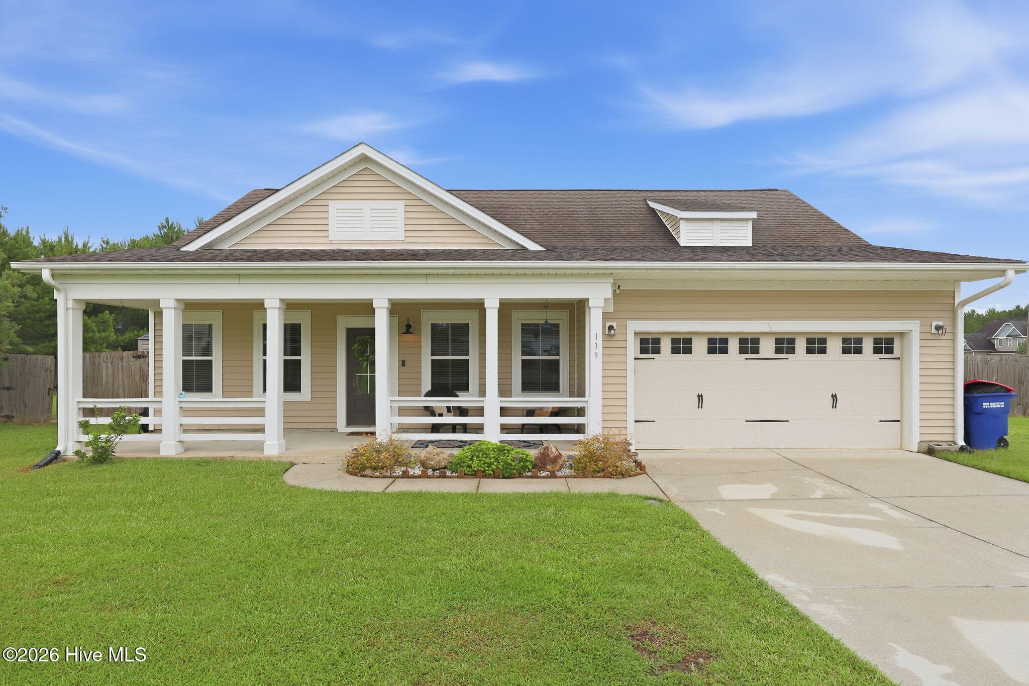 Front of 119 Palo Alto Park Drive, Maysville, NC 28555