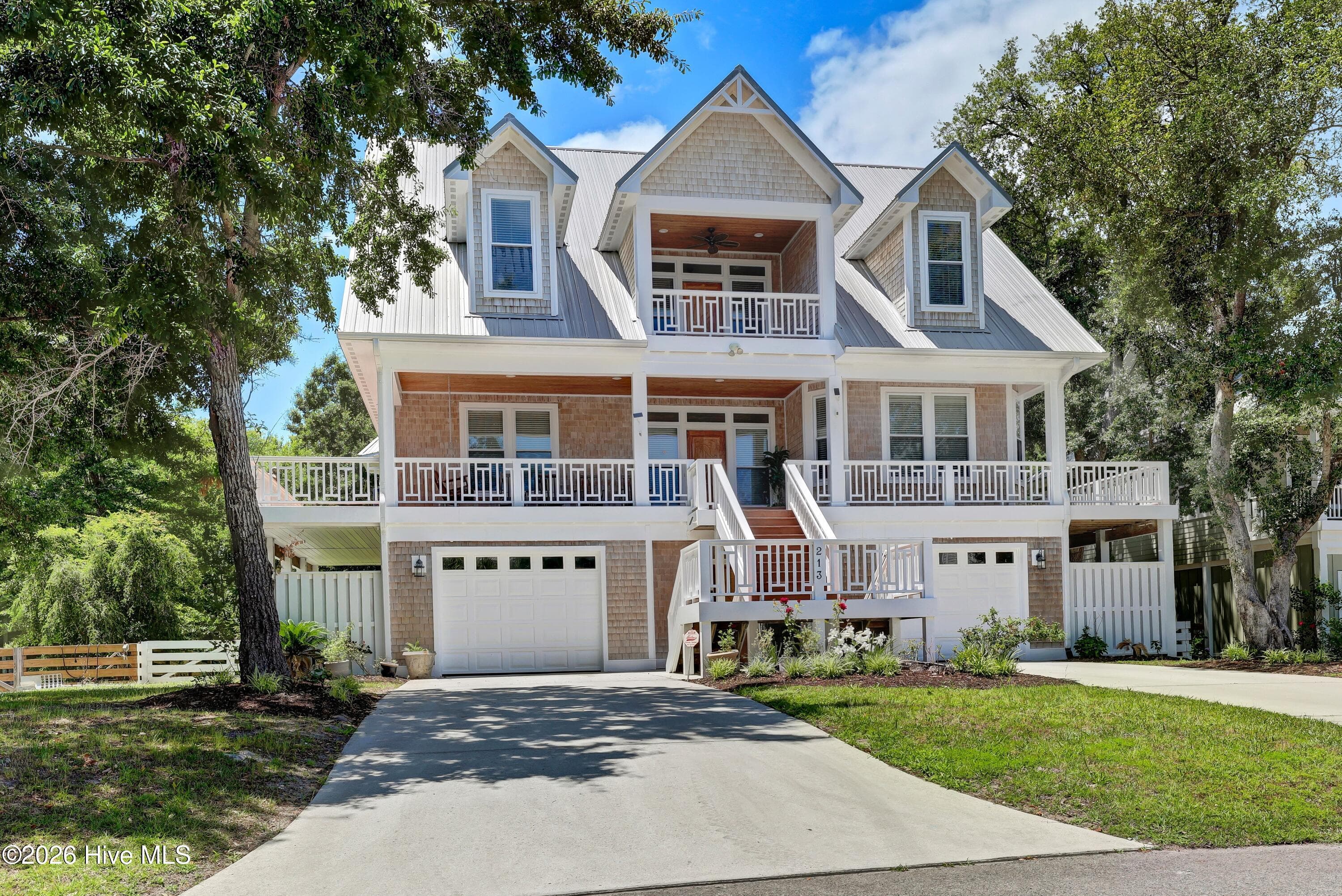 Front of 213 Oak Outlook Way, Carolina Beach, NC 28428