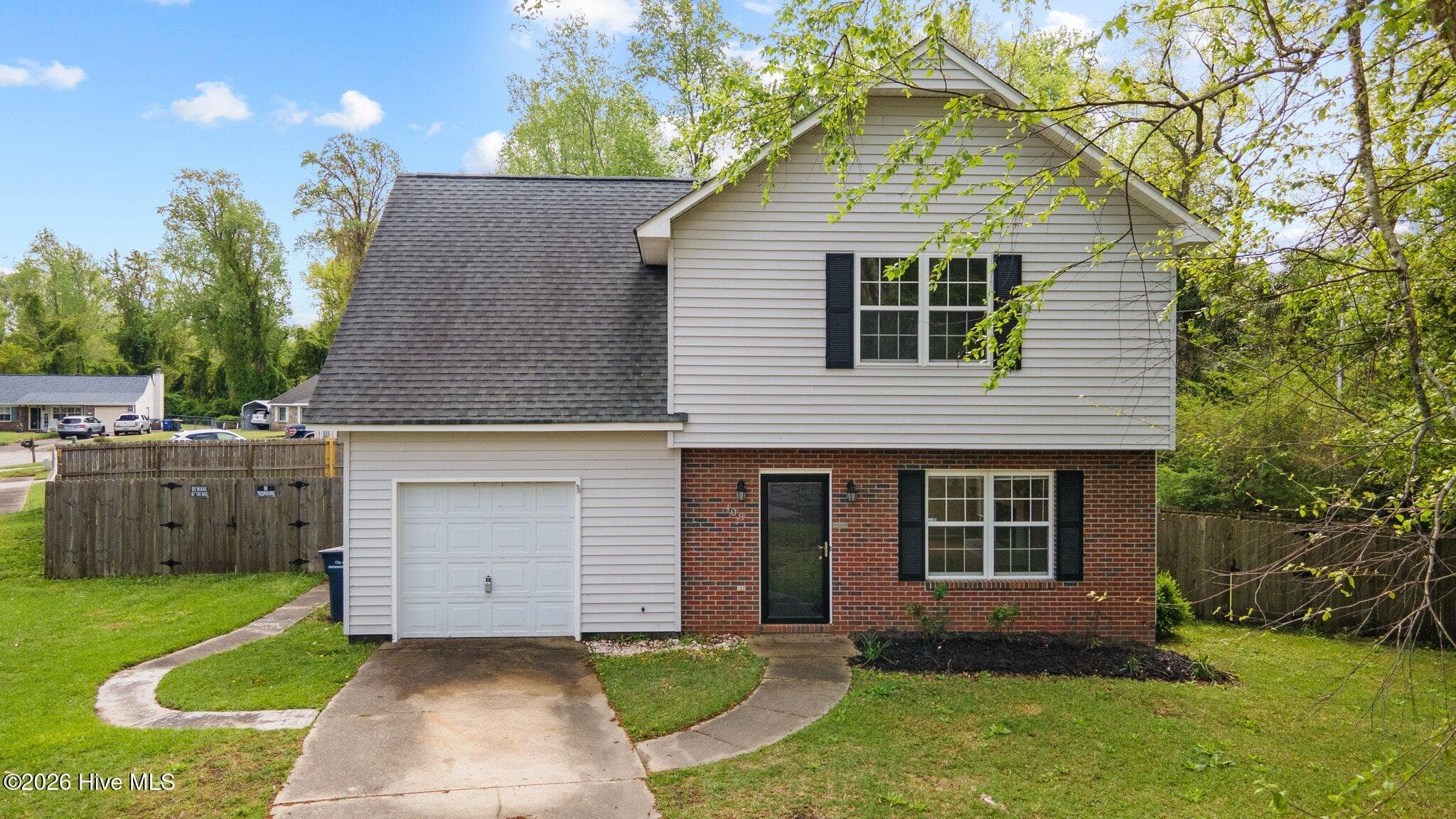 Front of 408 Estate Drive, Jacksonville, NC 28540