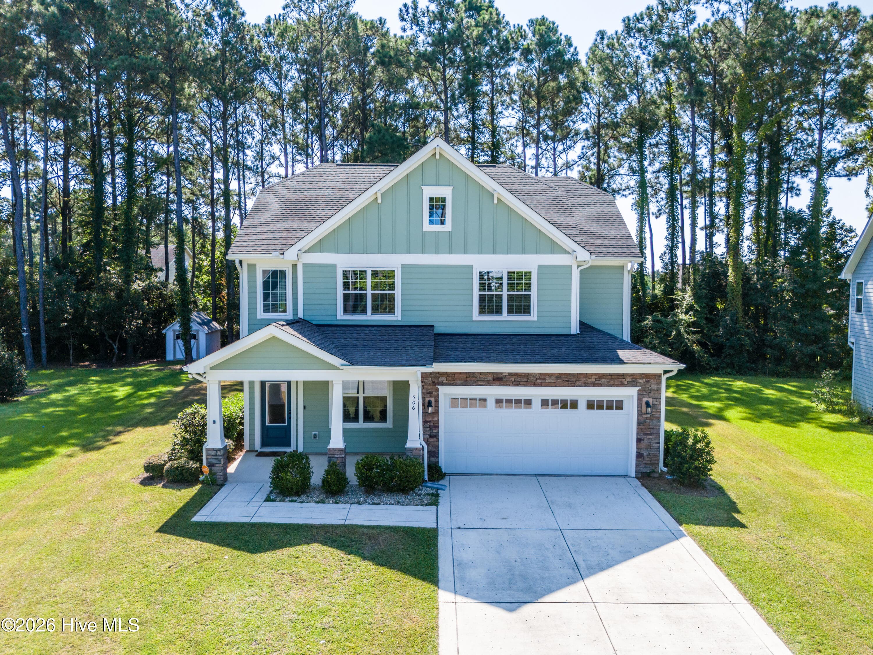 Exterior of 506 W Red Head Circle, Sneads Ferry, NC 28460