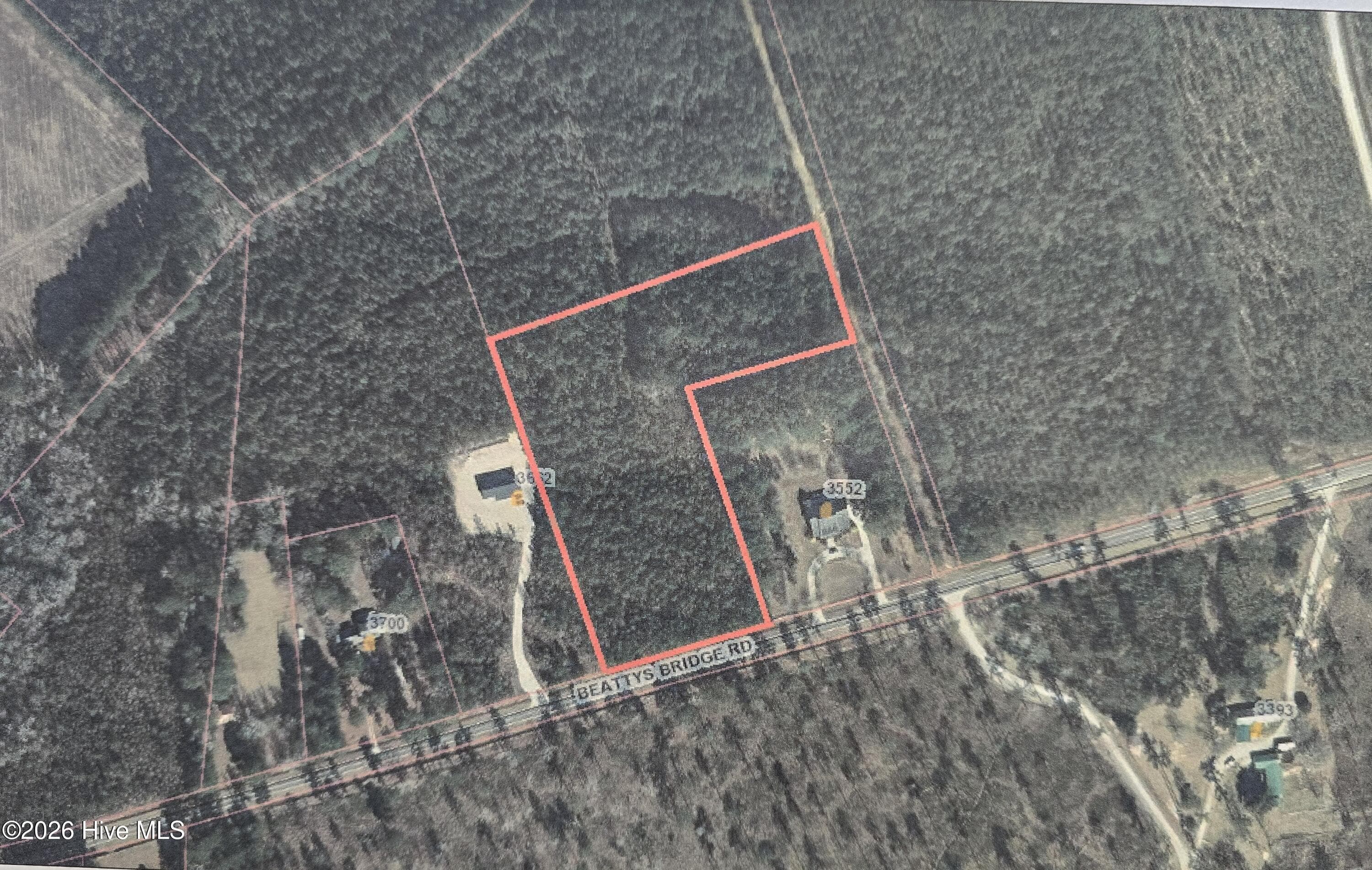 Front of 0 Beattys Bridge Road, Atkinson, NC 28421