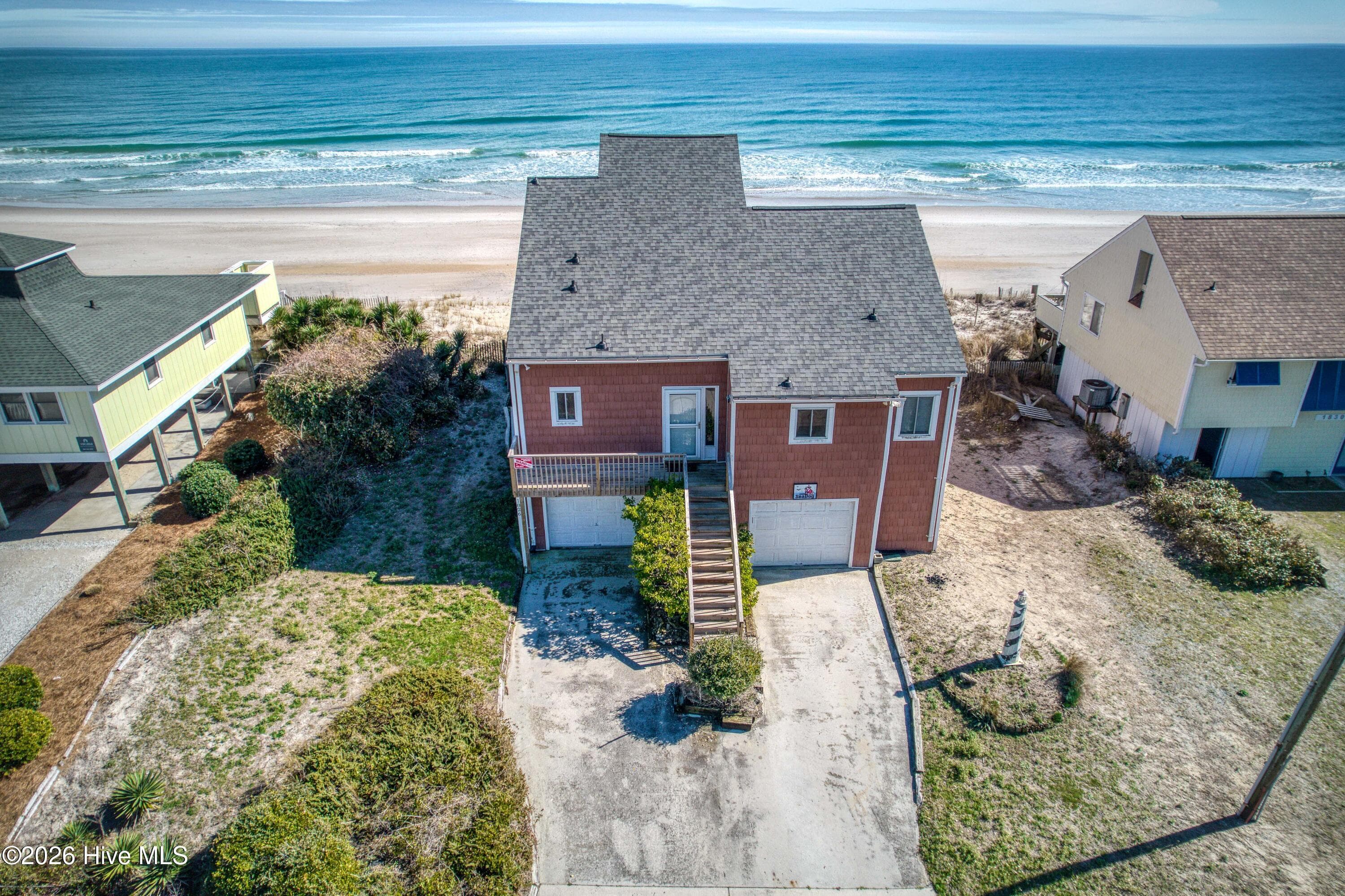 Exterior of 1826 S Shore Drive, Surf City, NC 28445
