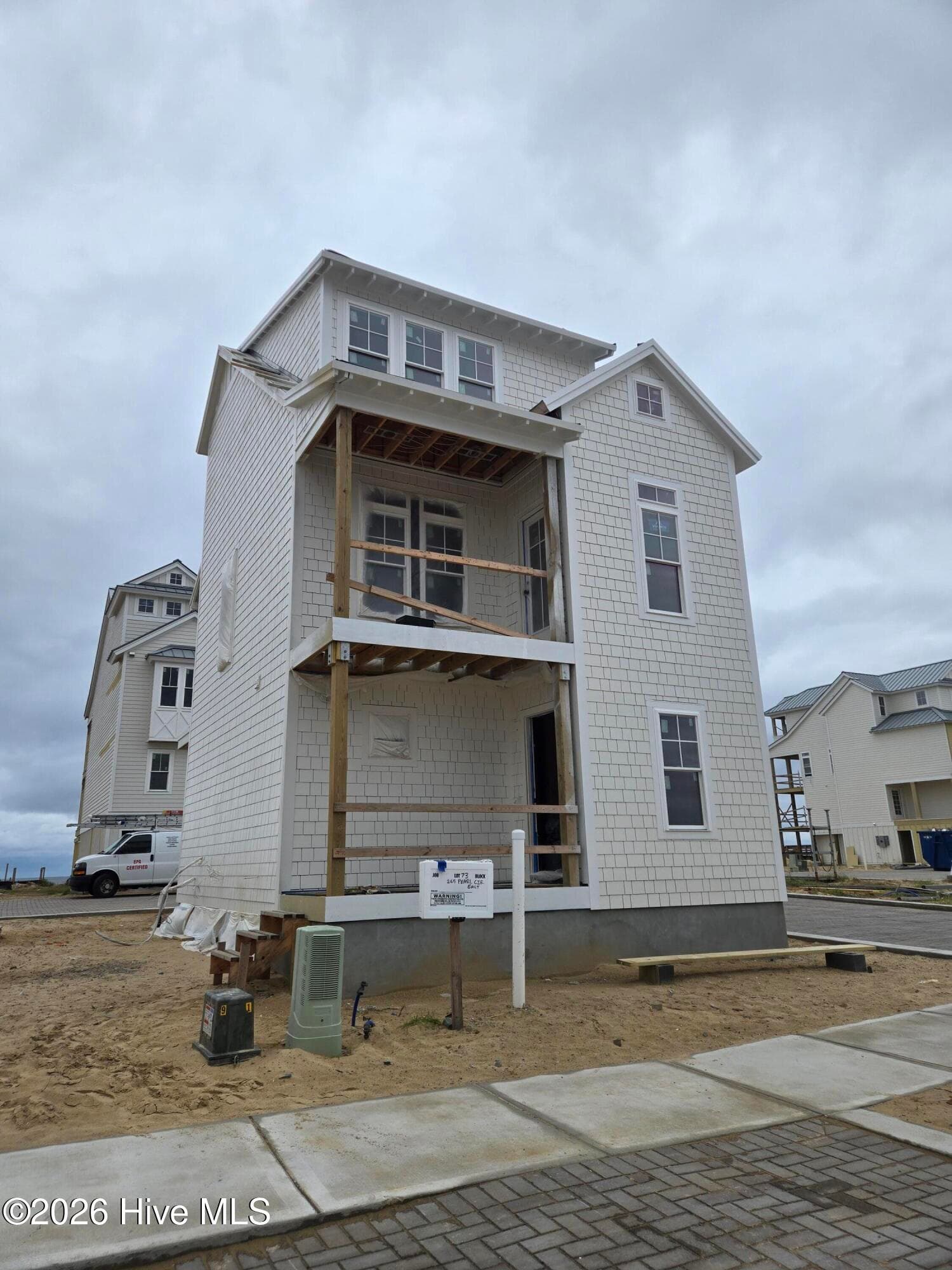 Front of 265 Pearl Circle East, Indian Beach, NC 28512
