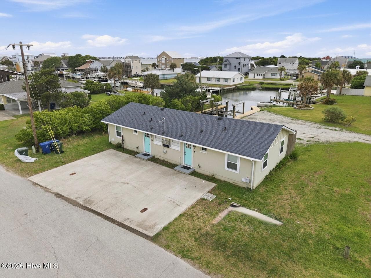 Front of 100 E Bogue Sound Drive, Atlantic Beach, NC 28512