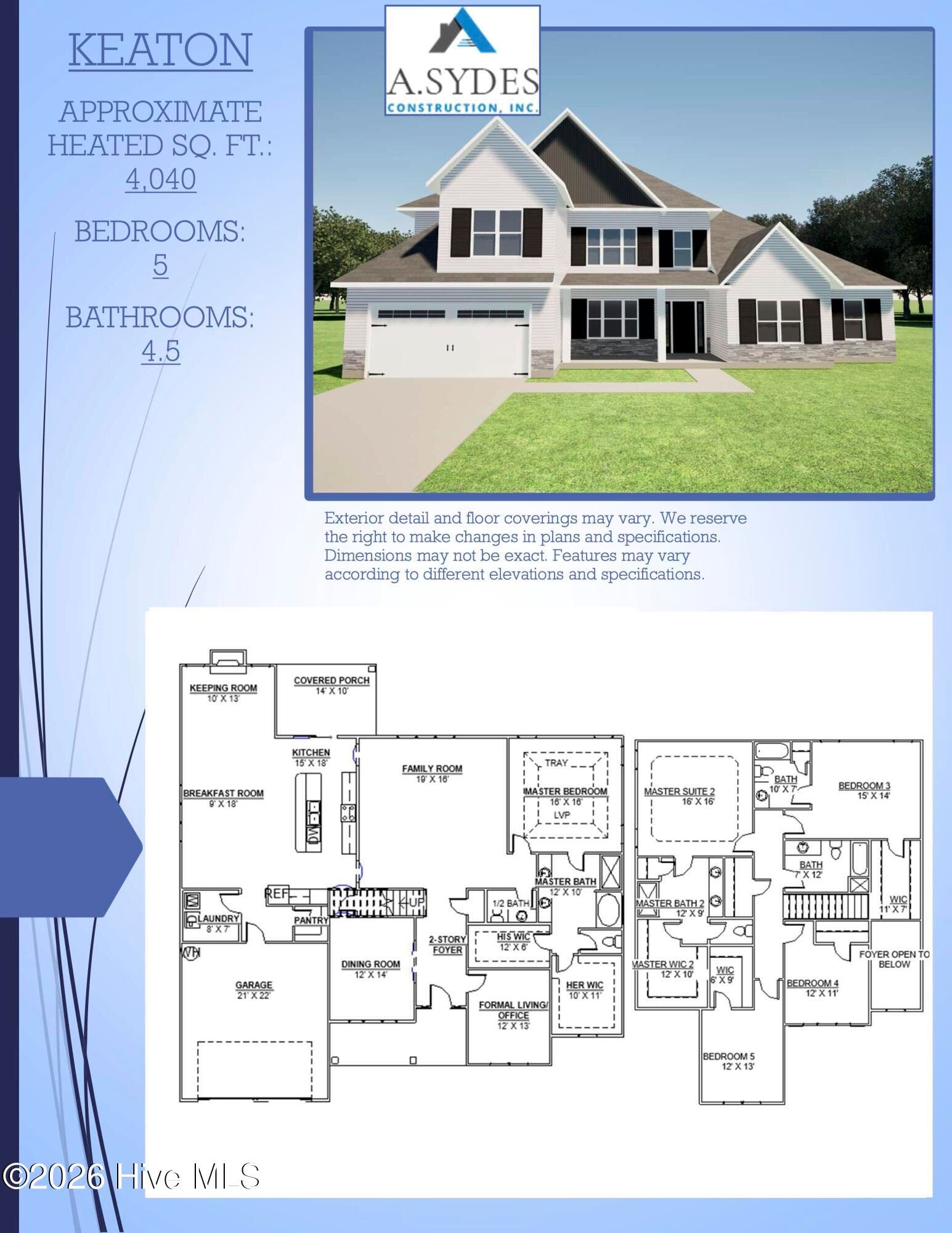 Exterior of Address available upon request