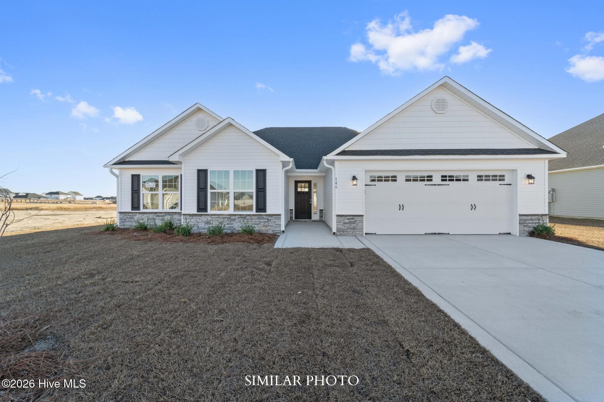 Front of 832 Faithful Way, Jacksonville, NC 28546