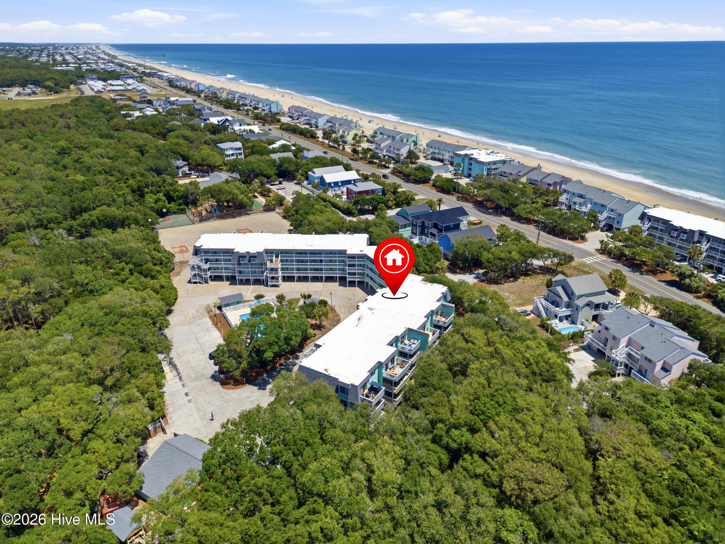 Front of 2301 Surfrider Circle A, Kure Beach, NC 28449