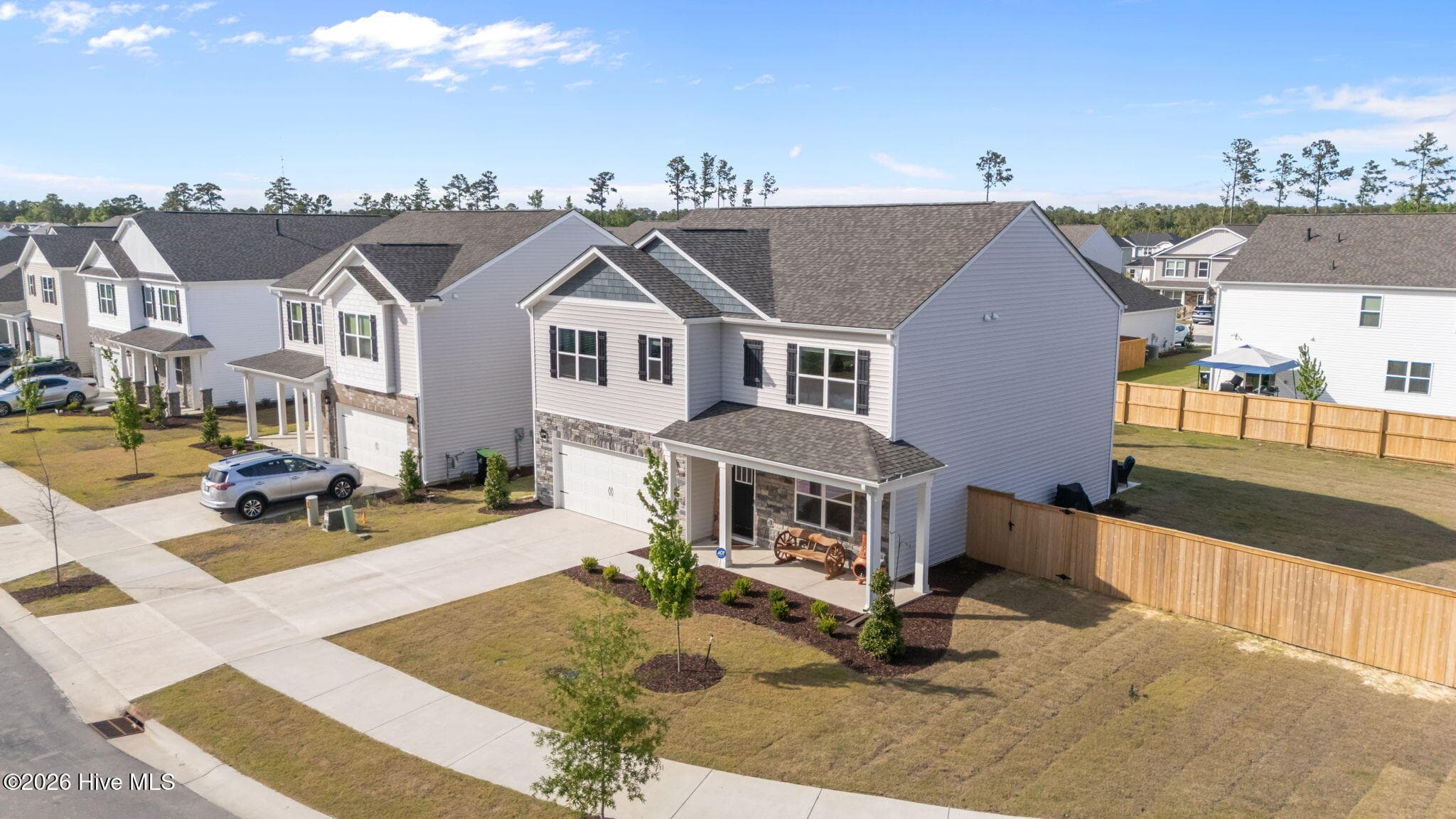 Front of 1027 Minnette Circle, New Bern, NC 28562