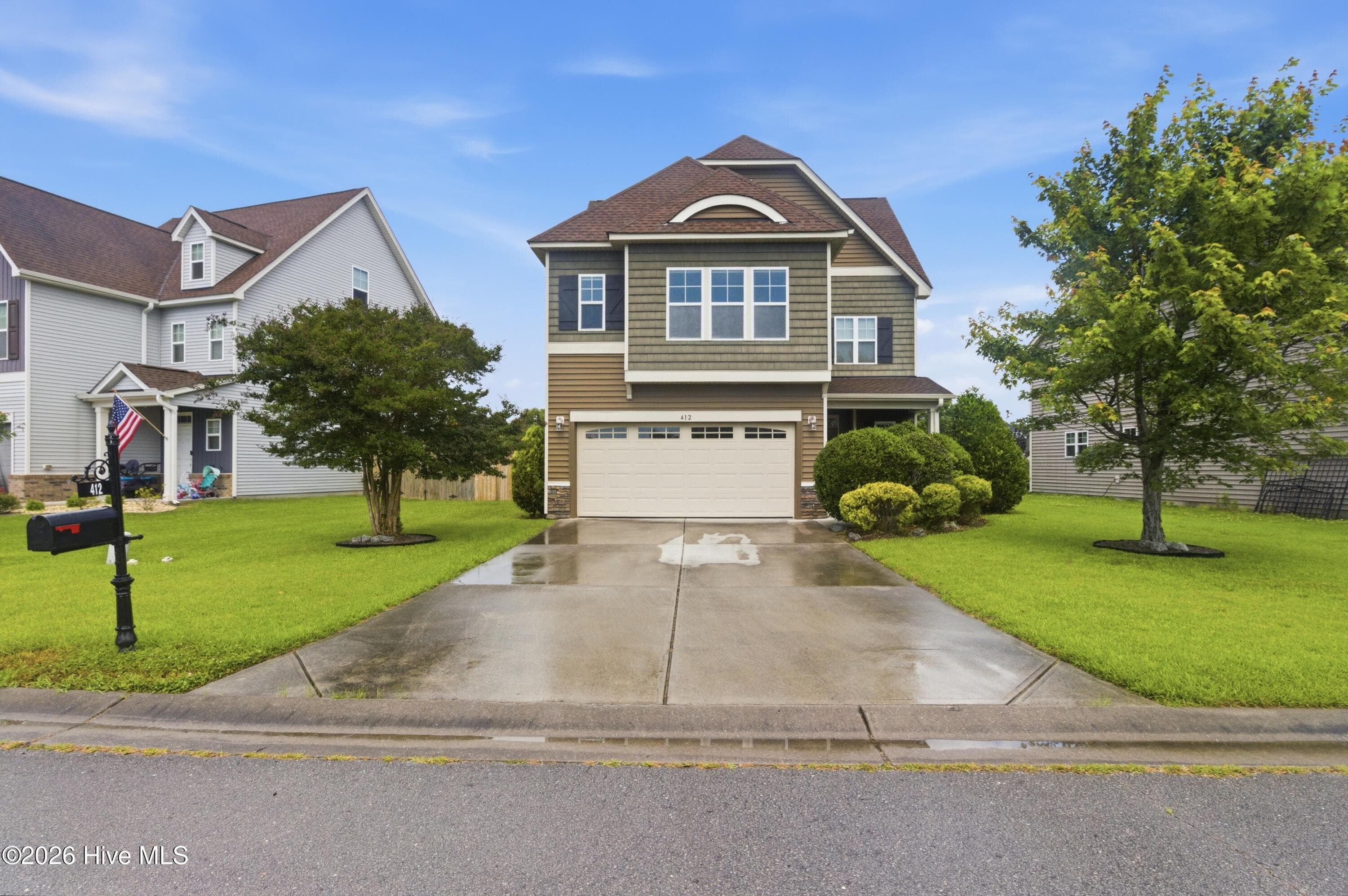 Exterior of 412 Bald Cypress Lane, Sneads Ferry, NC 28460