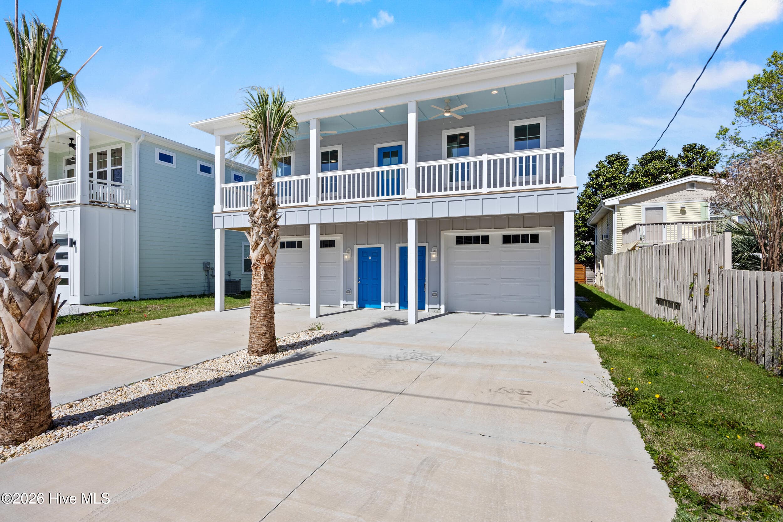 Front of 1516 Pinfish Lane, Carolina Beach, NC 28428