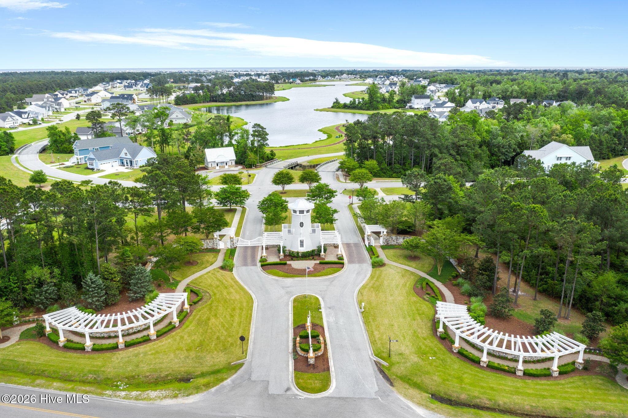 Front of 421 439 Summerhouse Drive, Holly Ridge, NC 28445