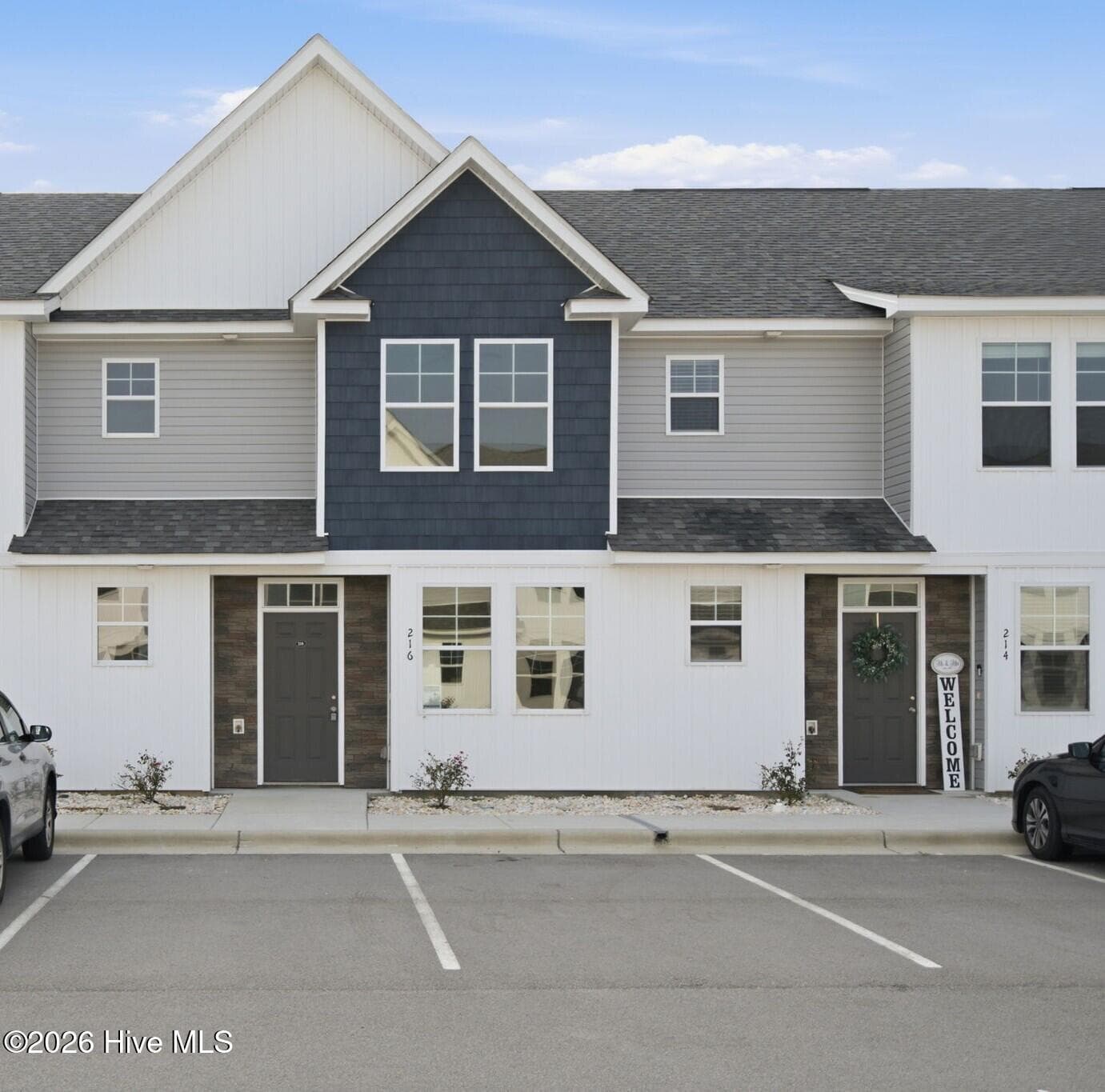 Front of 216 Sandy Cove Lane, Sneads Ferry, NC 28460