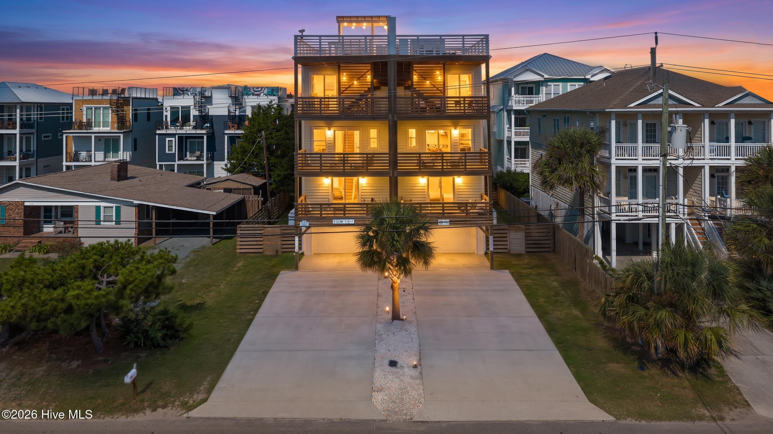 Exterior of 1110 Lake Park Boulevard S 1, Carolina Beach, NC 28428