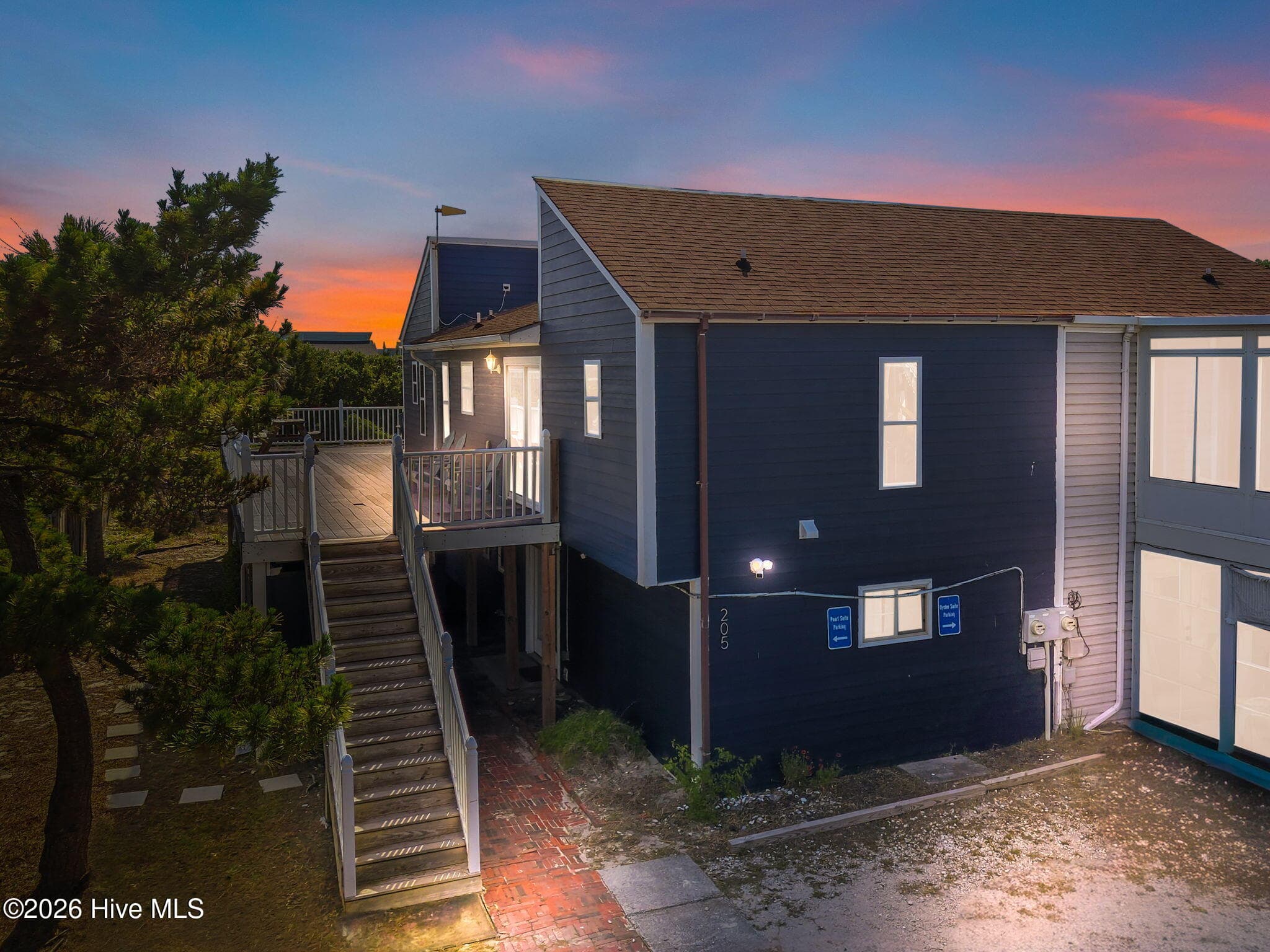 Front of 205 Oyster Lane, North Topsail Beach, NC 28460