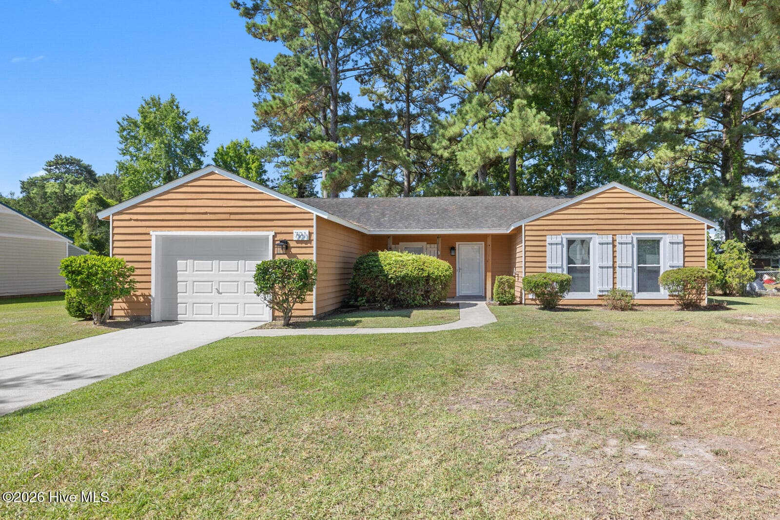 Exterior of 721 Shadowridge Road, Jacksonville, NC 28546