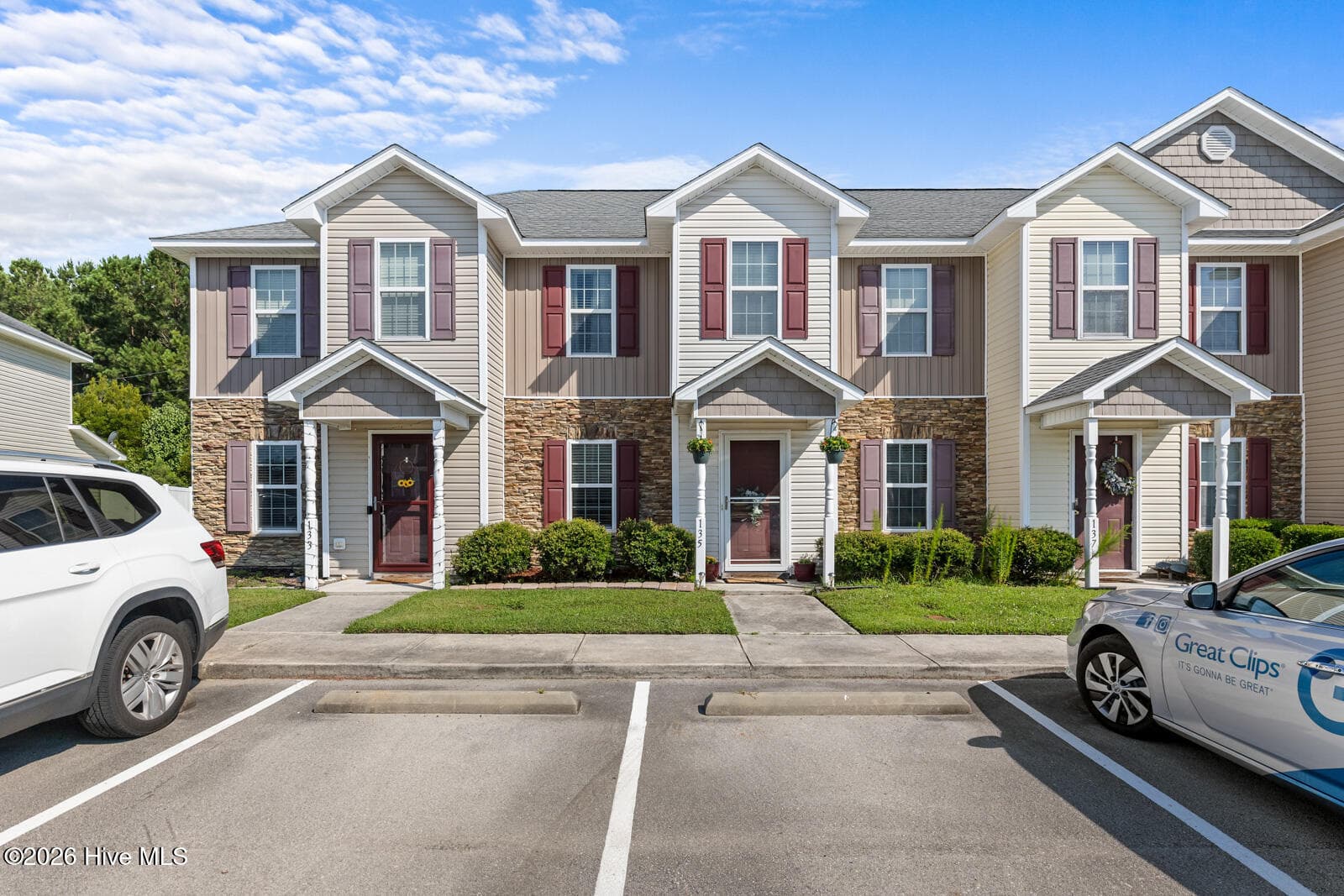 Exterior of 135 Glen Cannon Drive, Jacksonville, NC 28546