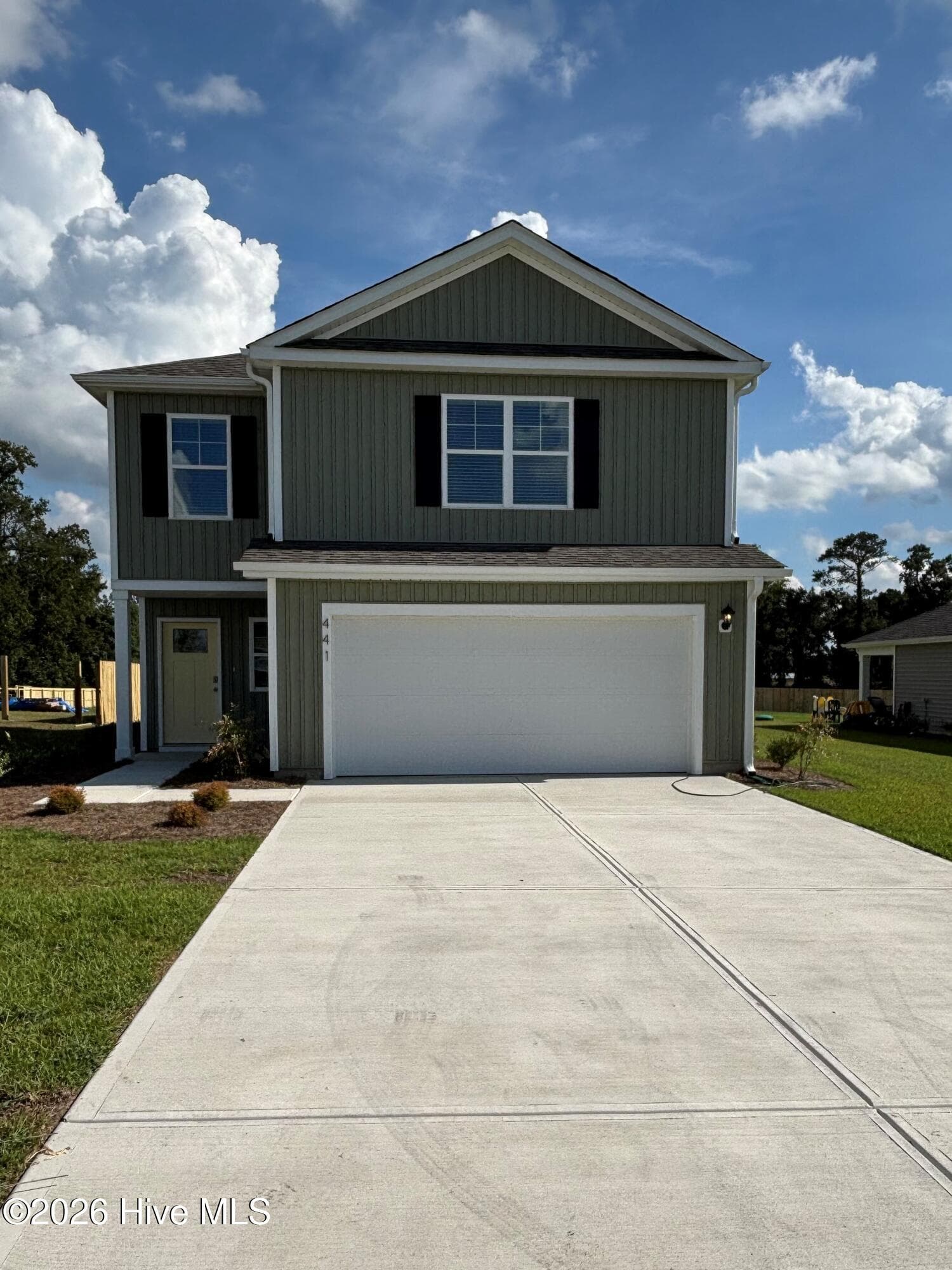 Front of 441 Driftwood Drive Lot 36, Richlands, NC 28574