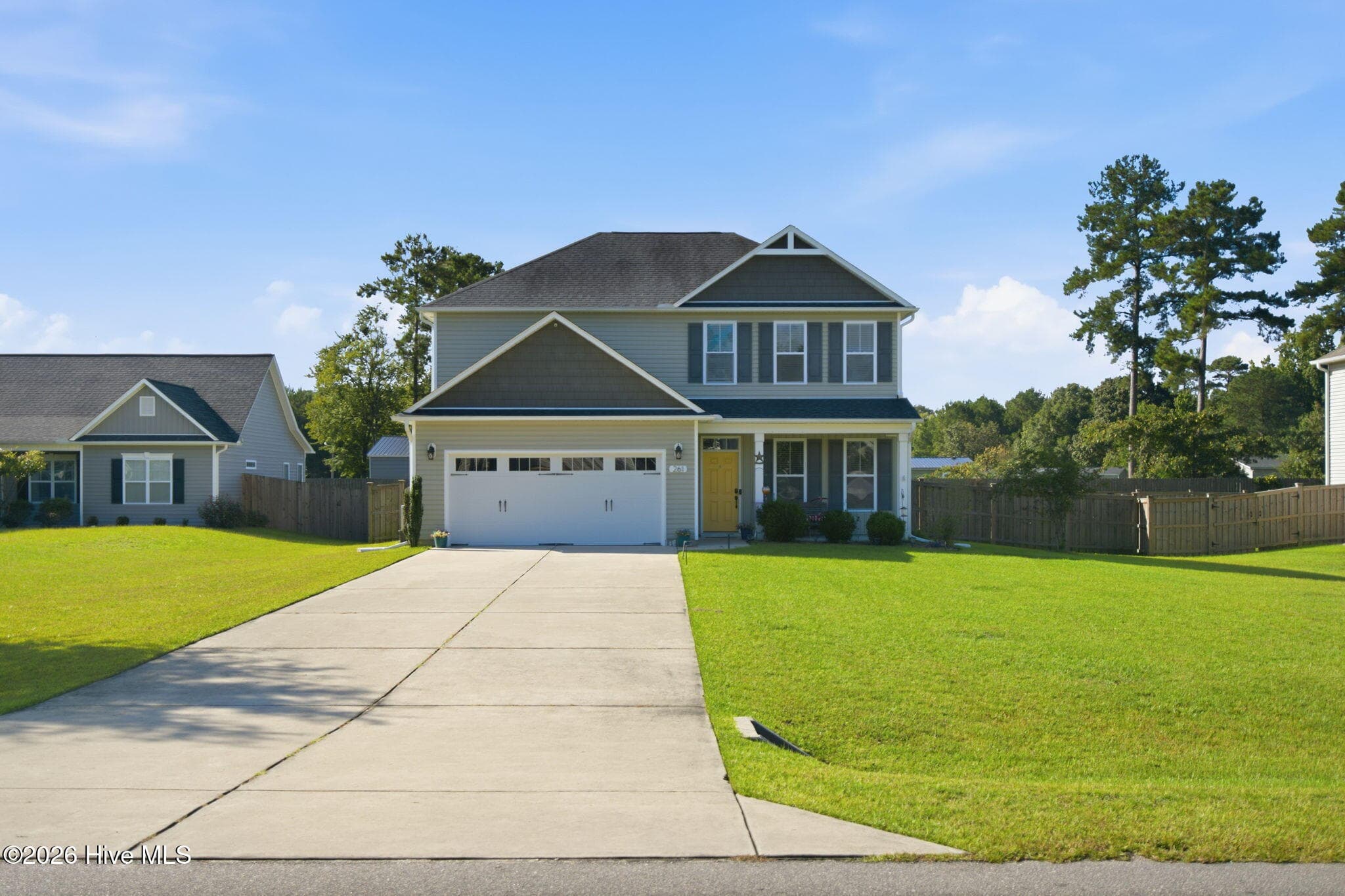 Front of 261 Bronze Drive, Rocky Point, NC 28457