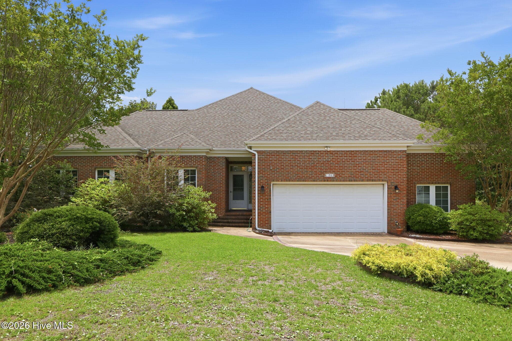 Exterior of 105 Pine Bluff Drive, Morehead City, NC 28557