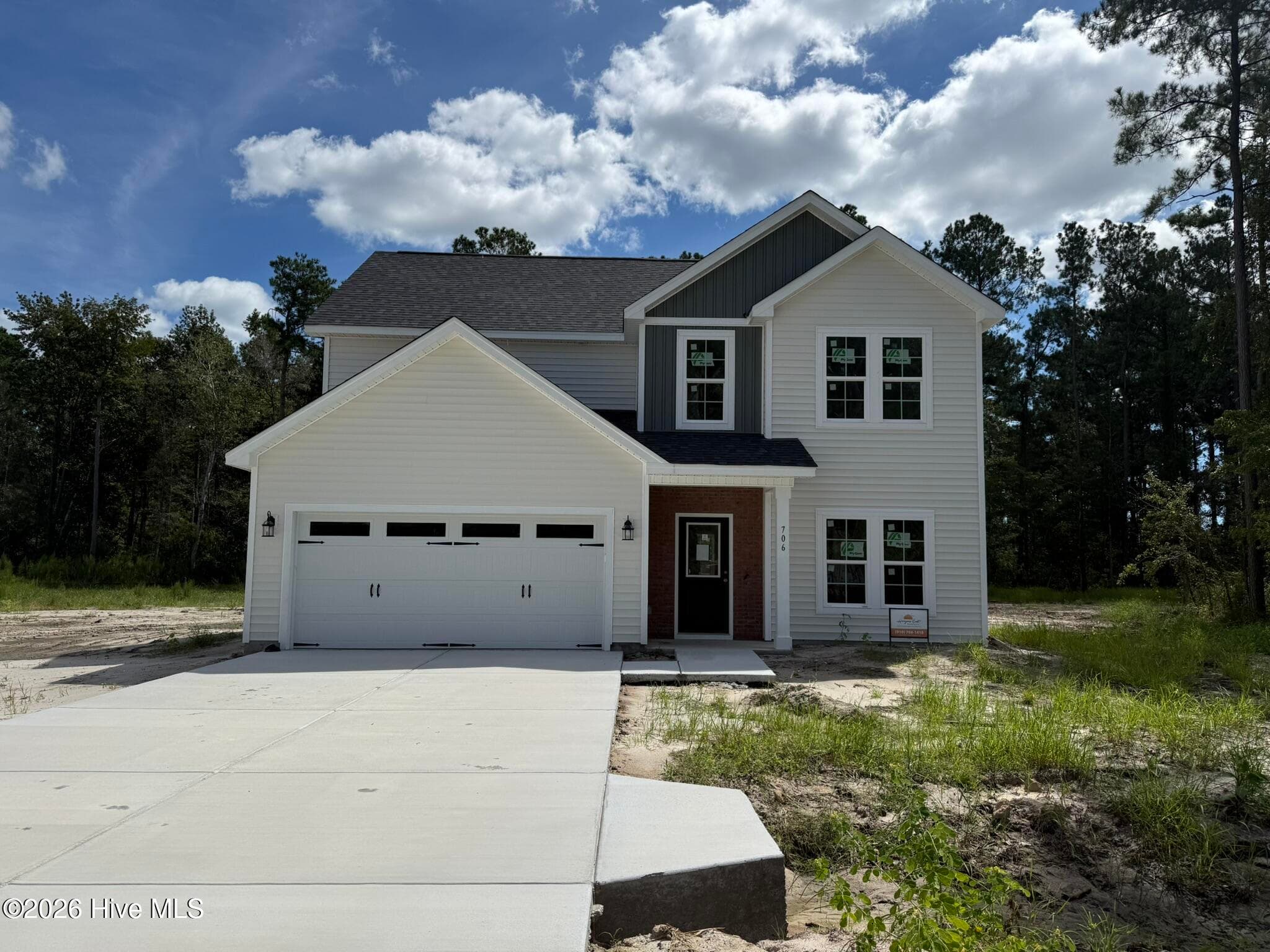 Front of 706 Homestead Acres Lane, Maysville, NC 28555