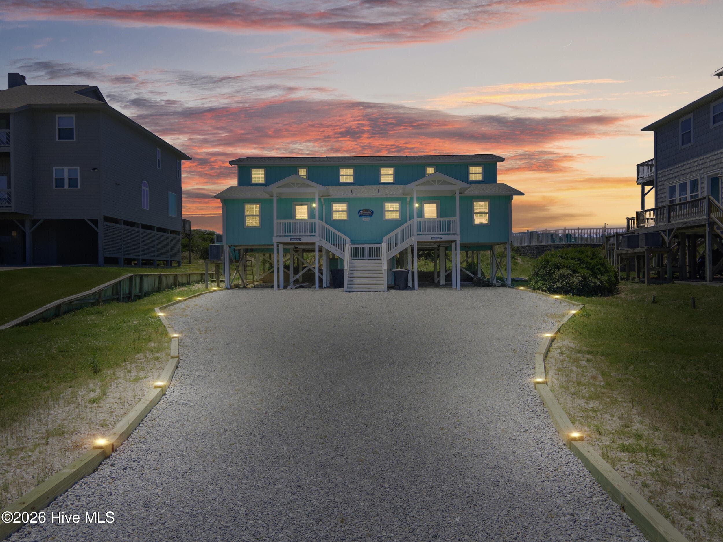 Front of 5213 Ocean Drive E&W, Emerald Isle, NC 28594