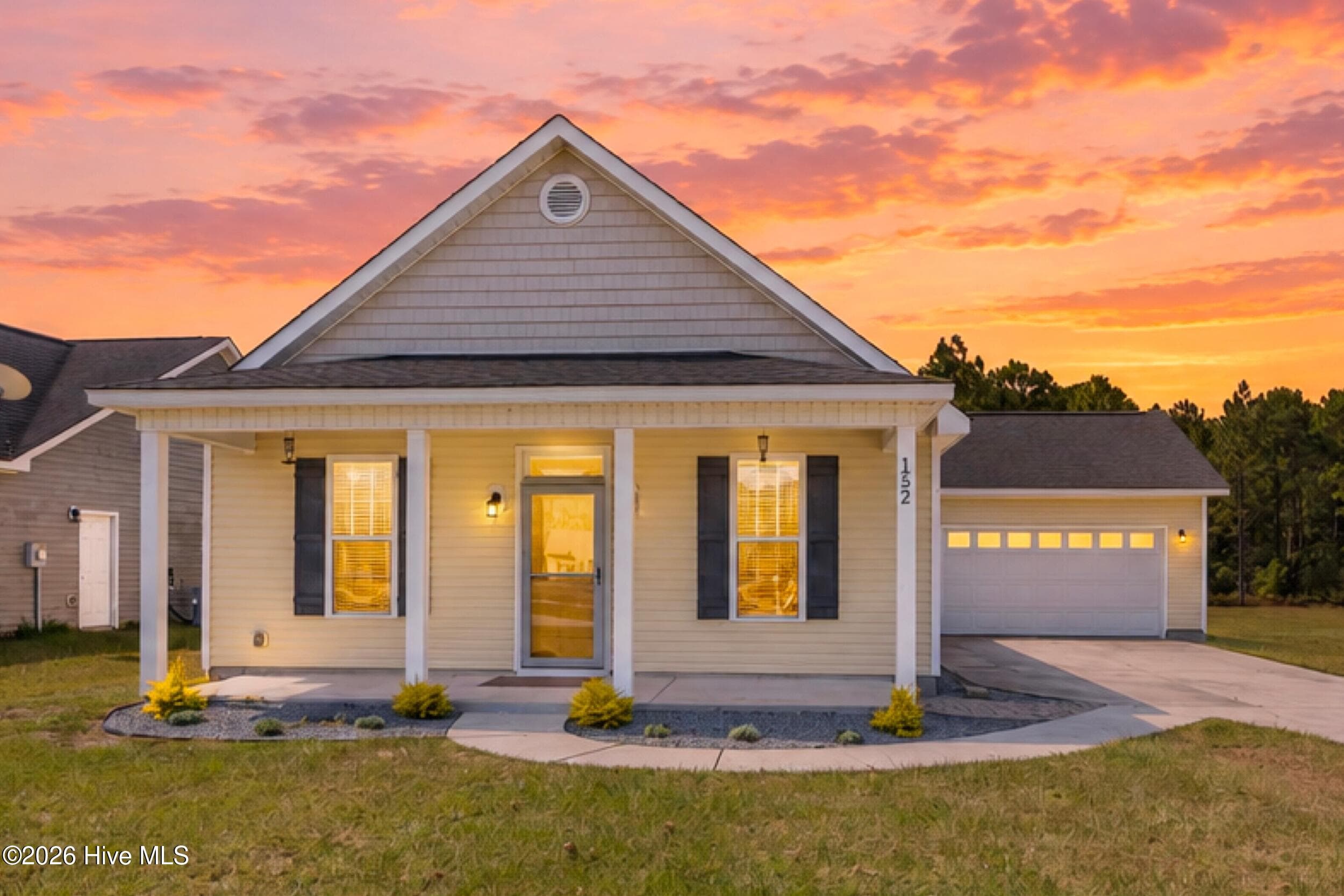 Front of 152 Brian's Woods Road, Maple Hill, NC 28454