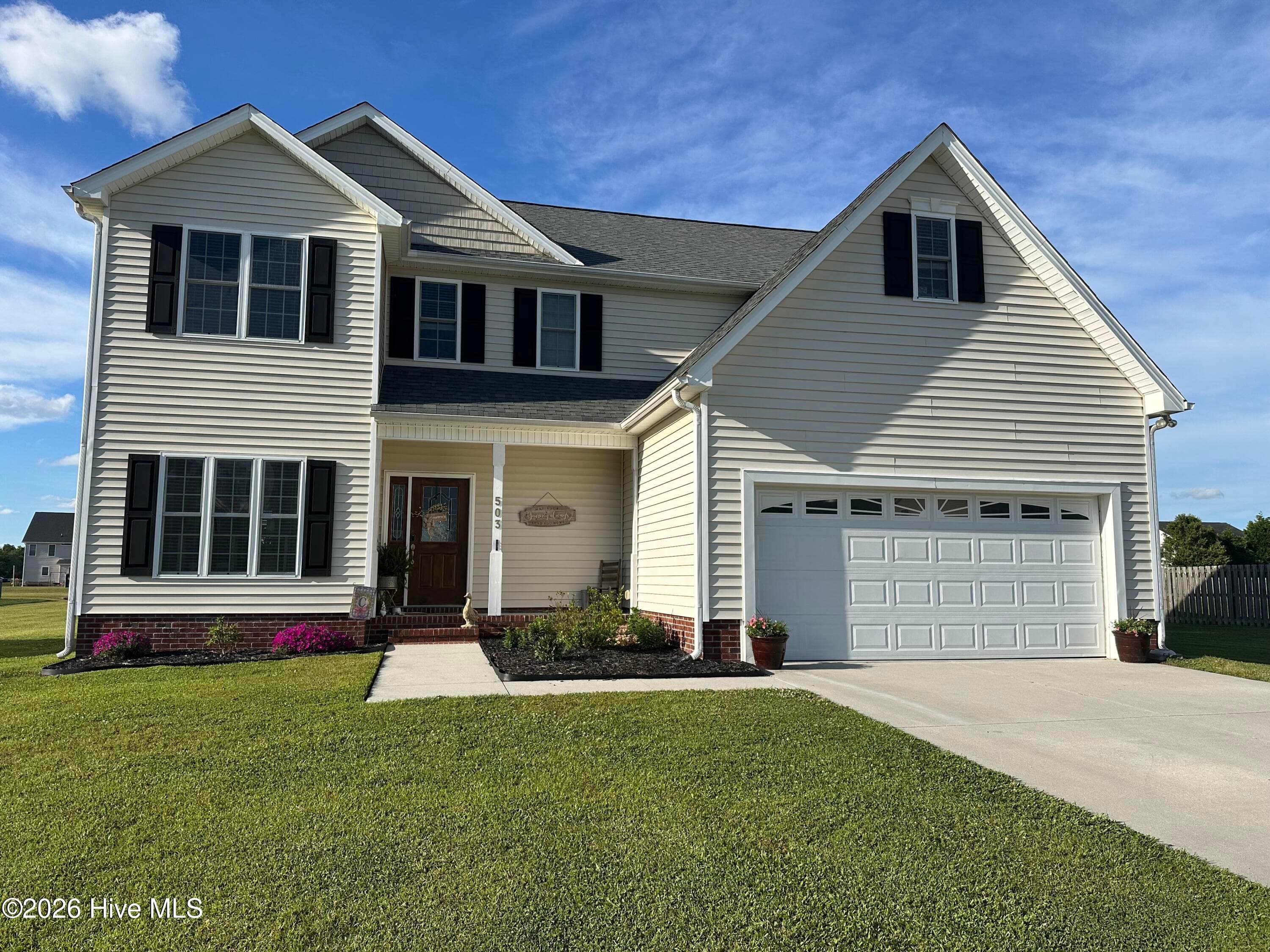 Exterior of 503 Newhan Court, Hubert, NC 28539