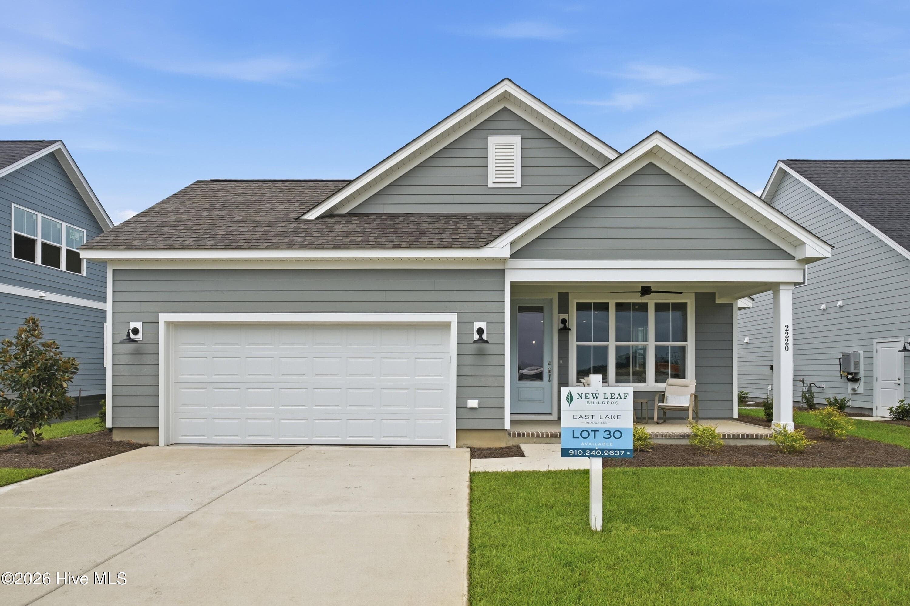 Front of 2220 Sandbrook Loop, Leland, NC 28451