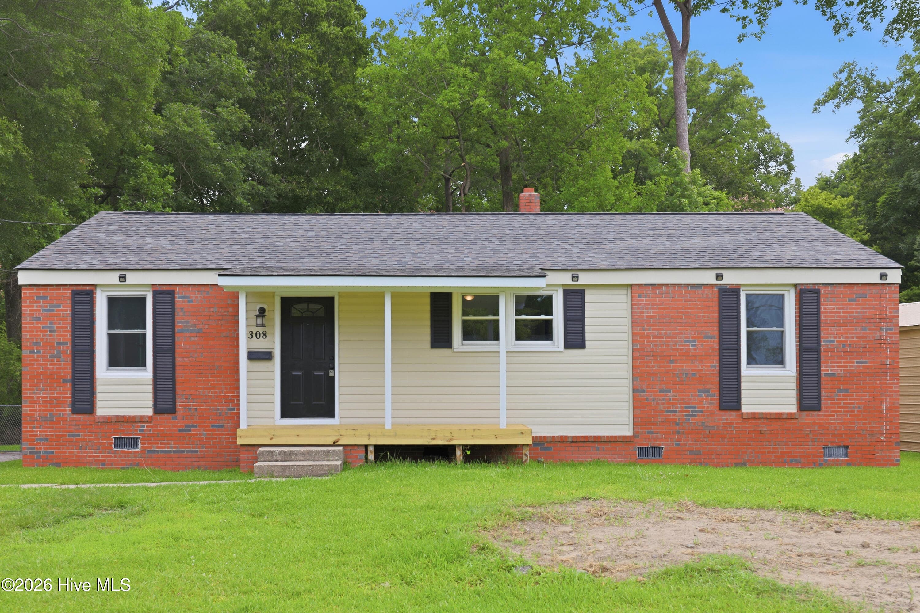 Front of 308 Woodhaven Drive, Jacksonville, NC 28540