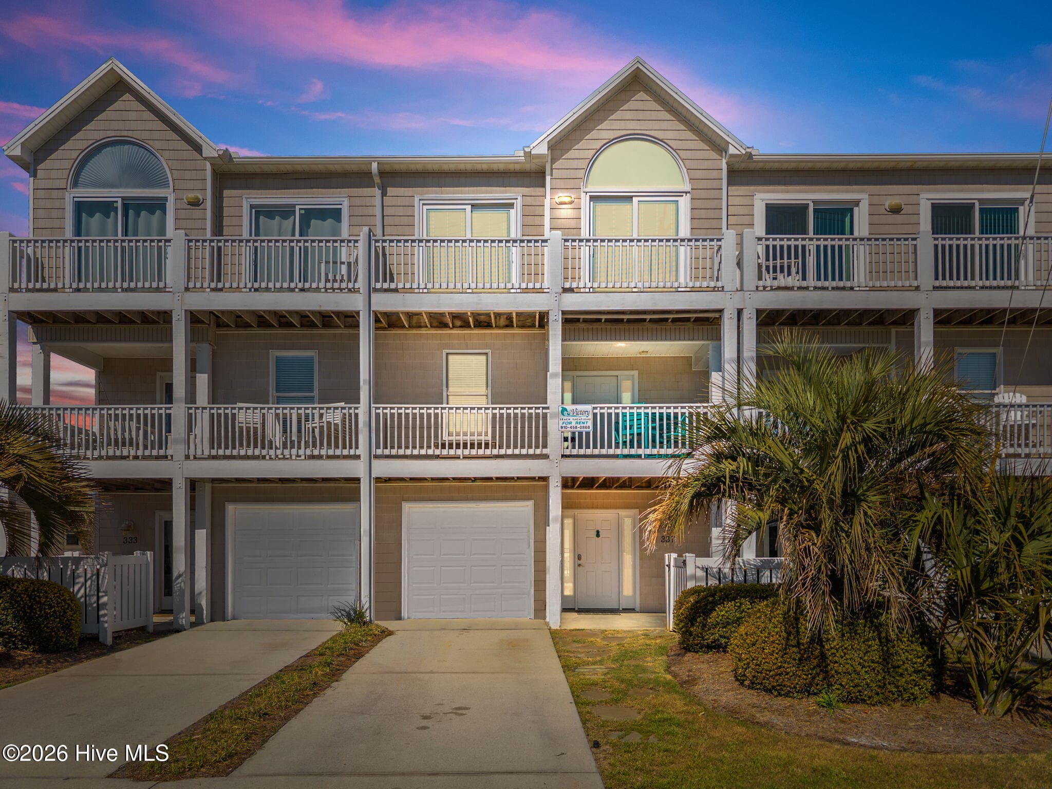 Front of 337 Fort Fisher Boulevard N, Kure Beach, NC 28449