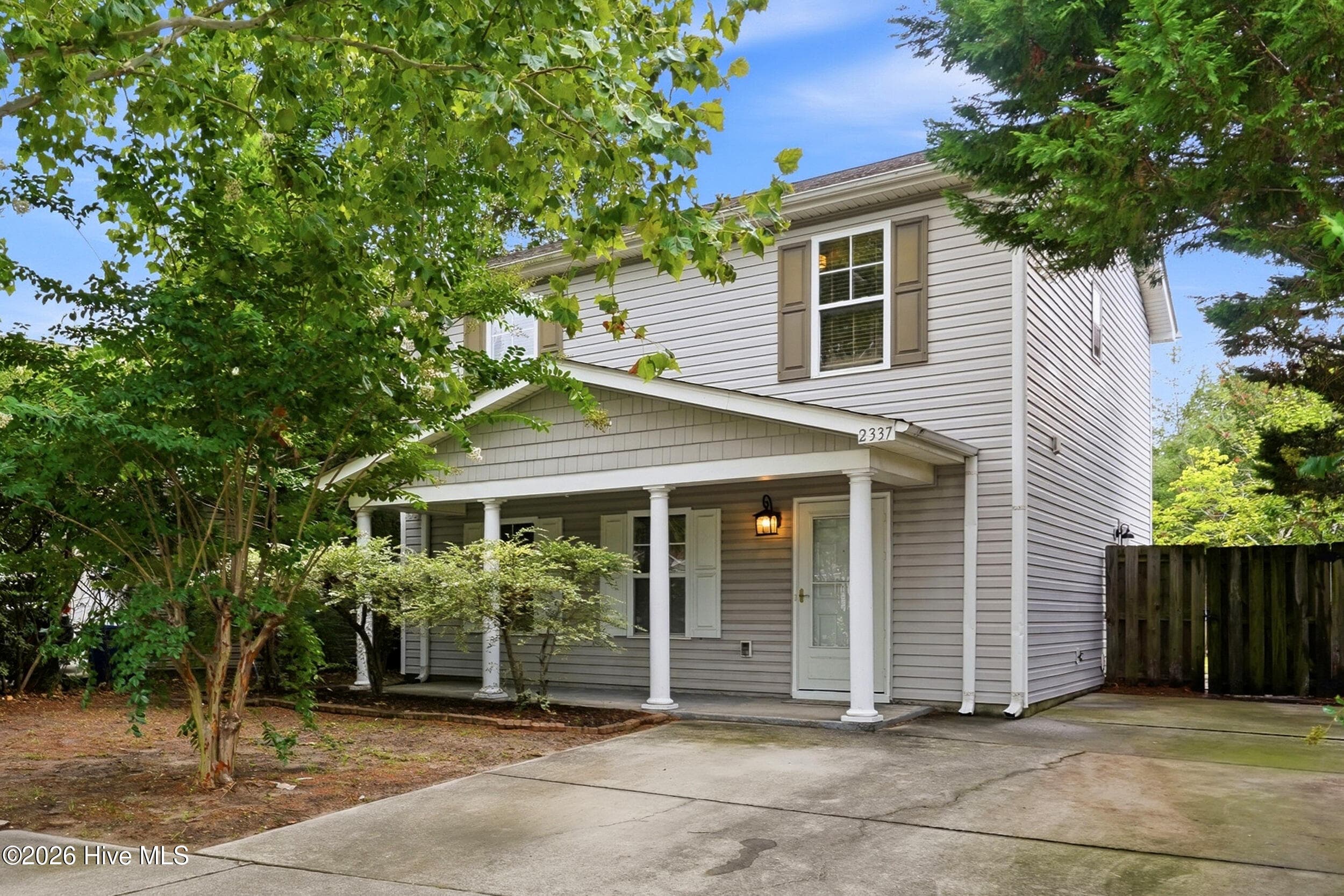 Exterior of 2337 Jefferson Street, Wilmington, NC 28401