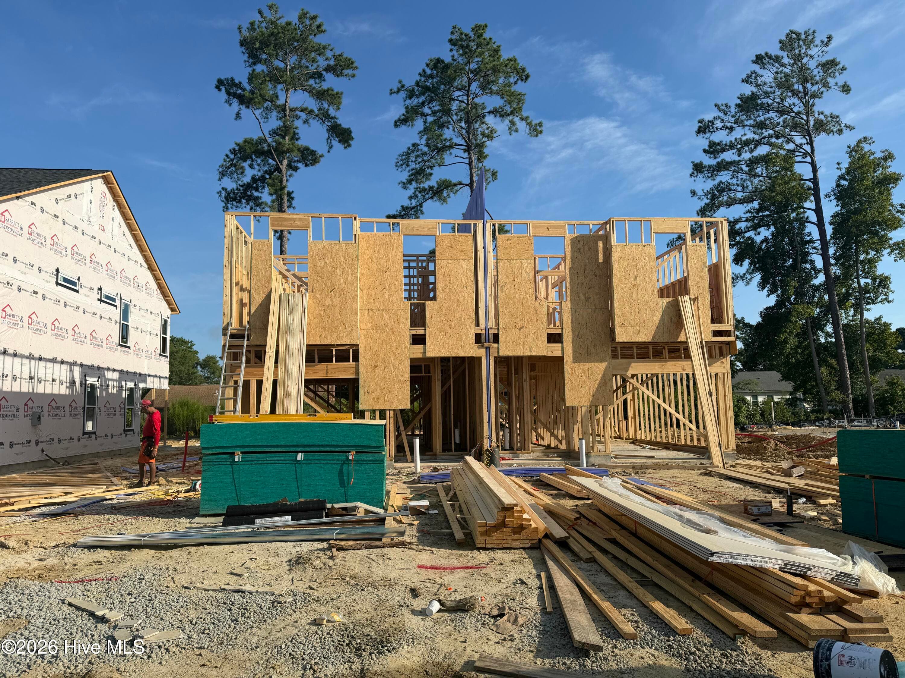 Front of 107 Chestnut Hill Drive, Jacksonville, NC 28546