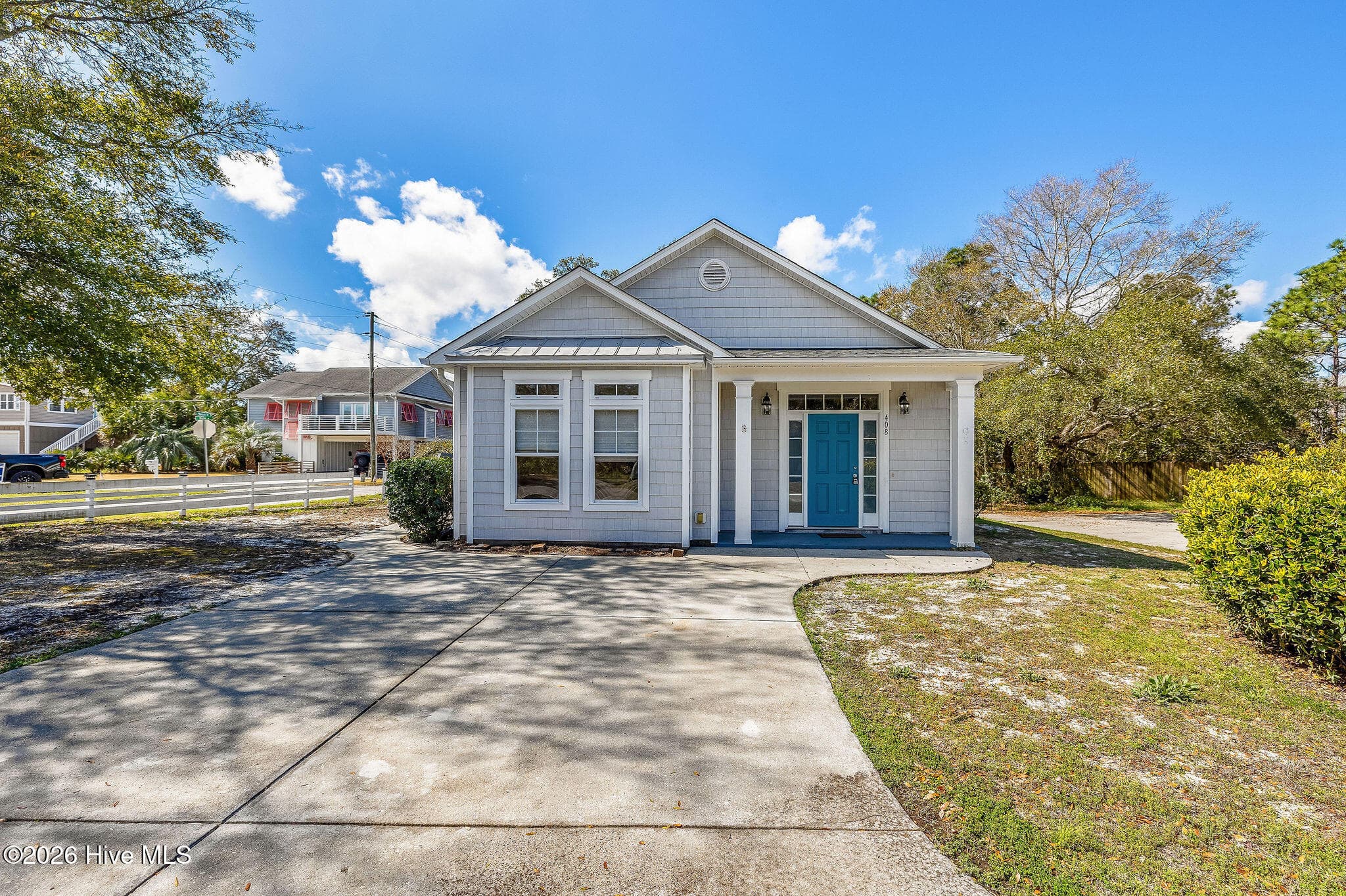 Front of 408 Risley Road, Carolina Beach, NC 28428
