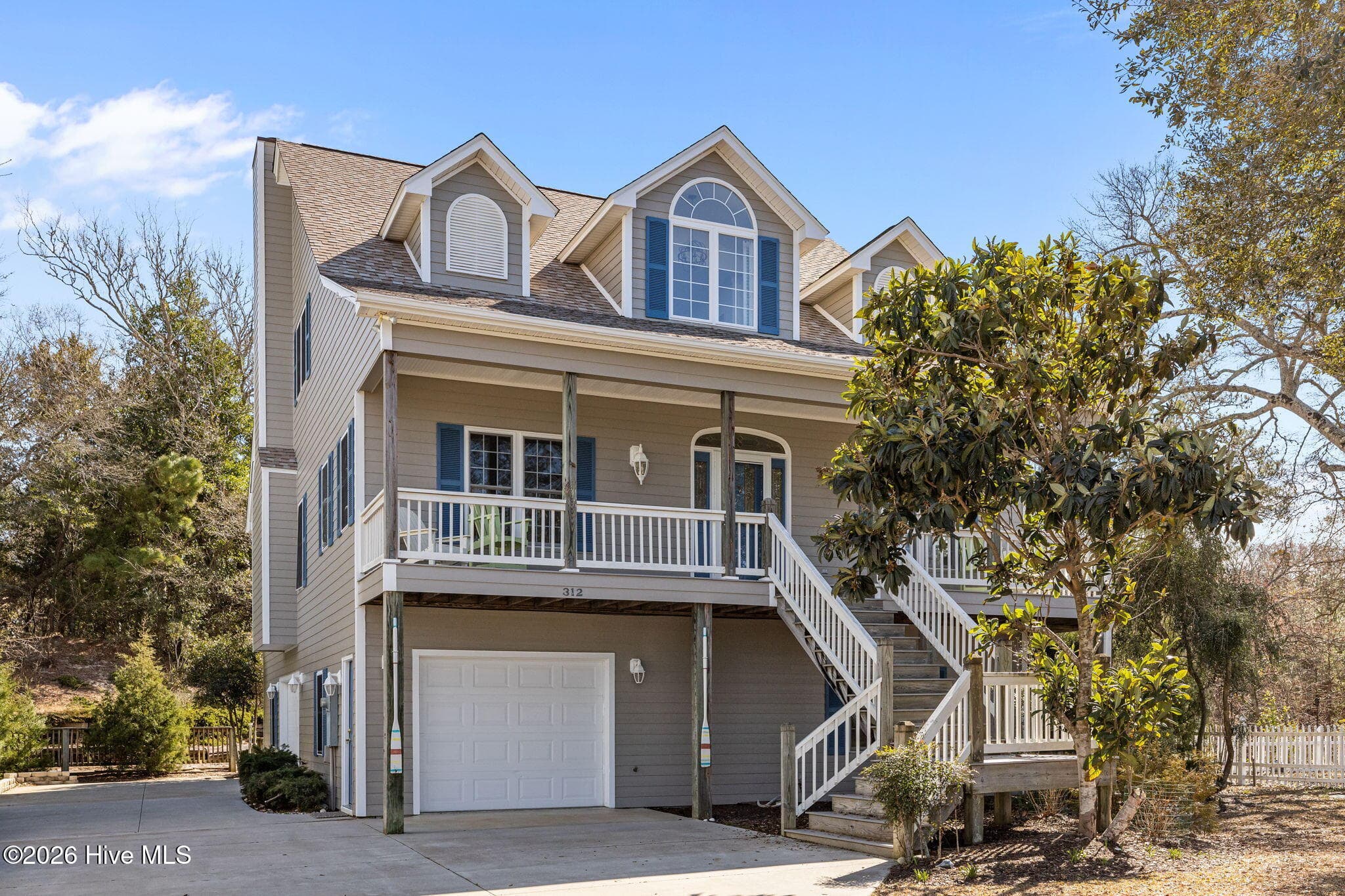 Front of 312 Lord Berkeley Drive, Emerald Isle, NC 28594