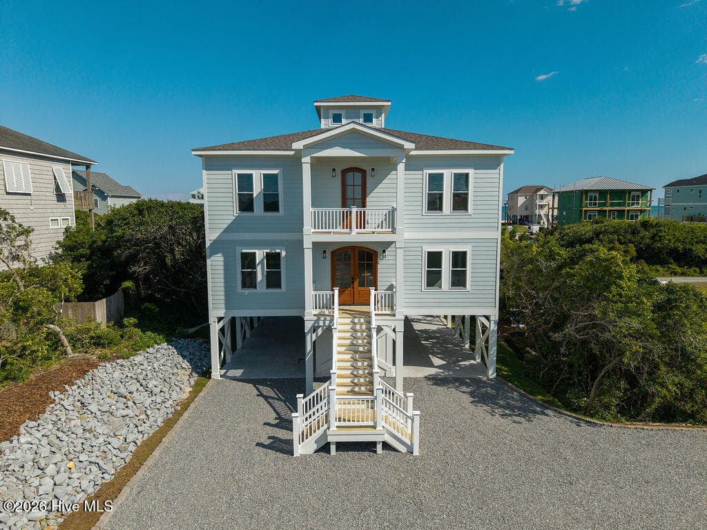 Front of 1 Bottlenose Boulevard, North Topsail Beach, NC 28460
