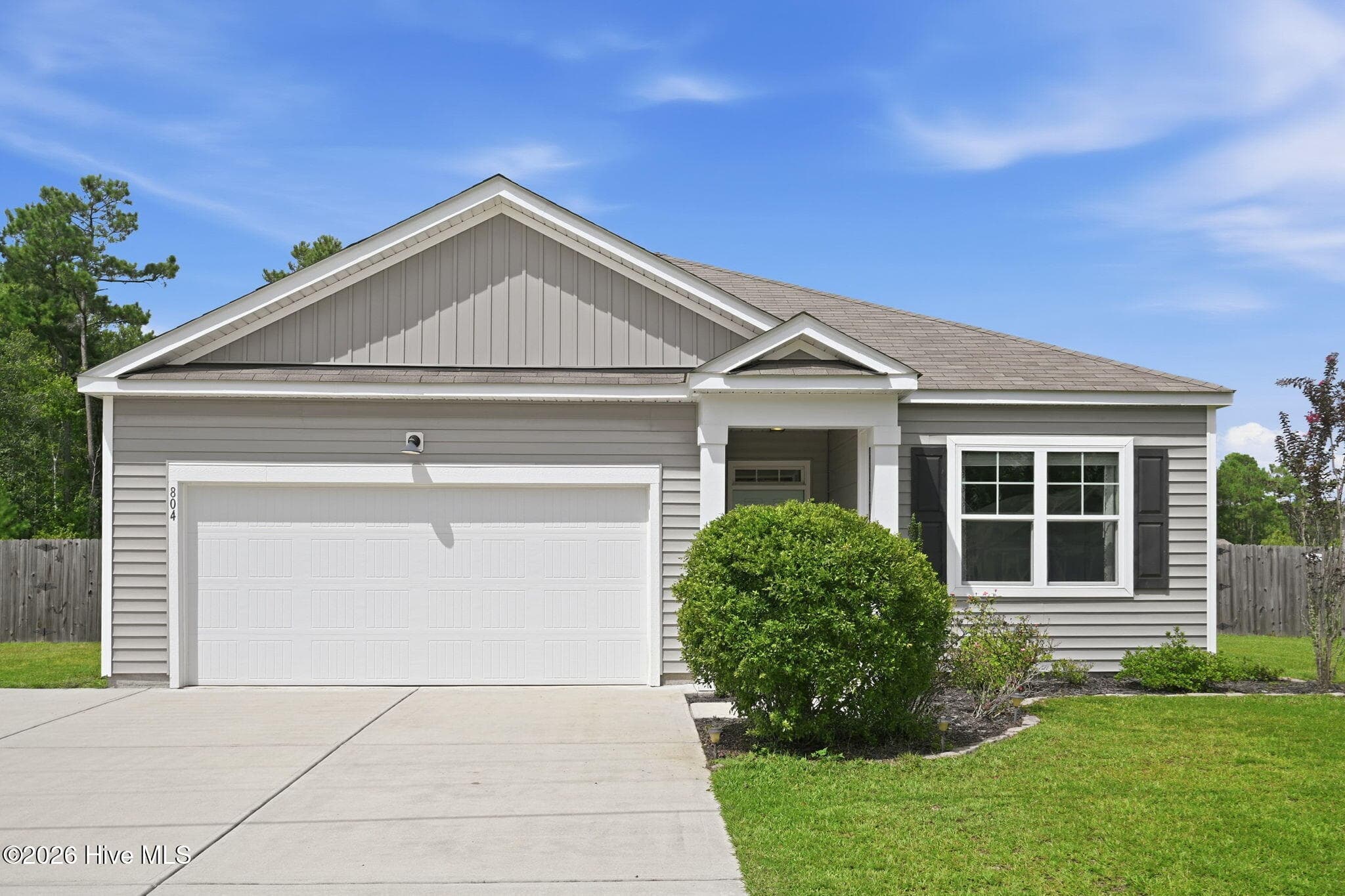 Front of 804 Lenox Drive, Holly Ridge, NC 28445