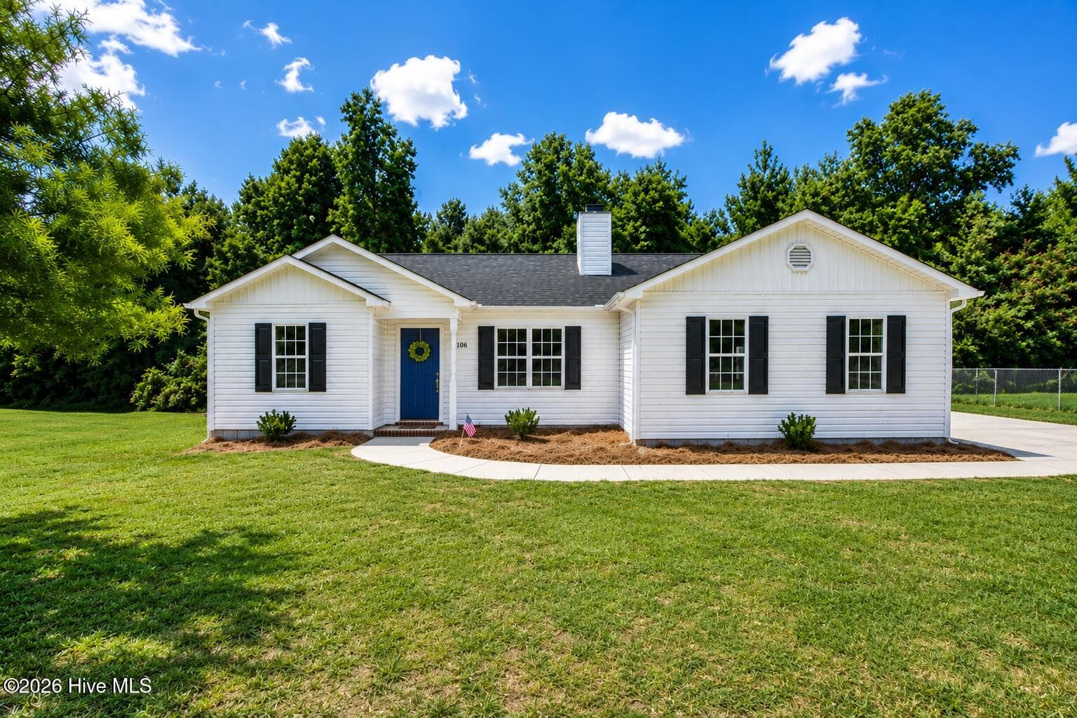 Front of 106 Turtle Creek Court, Jacksonville, NC 28540