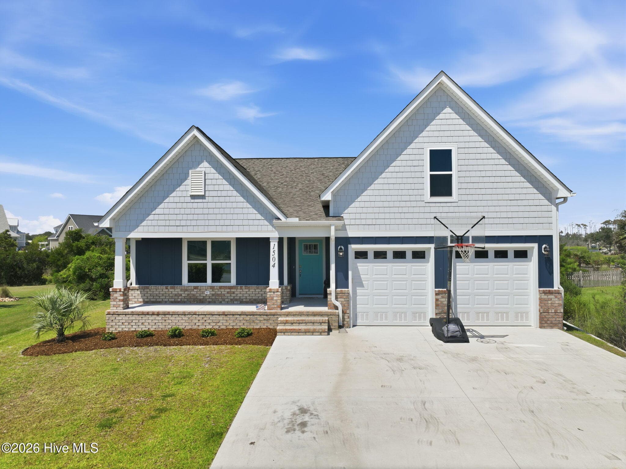 Exterior of 1504 Mainsail Road, Morehead City, NC 28557
