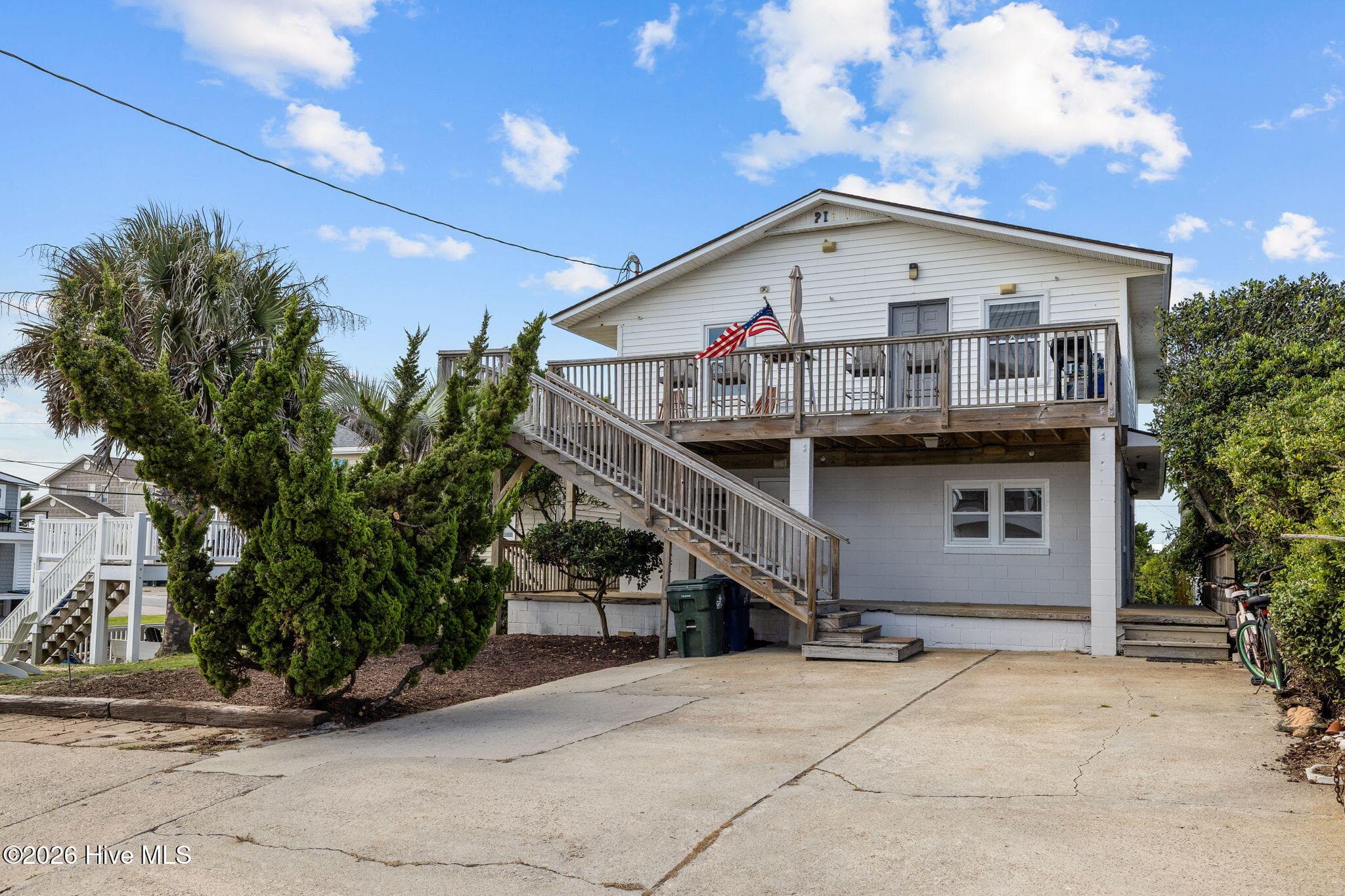 Front of 217 W Atlantic Boulevard 4, Atlantic Beach, NC 28512
