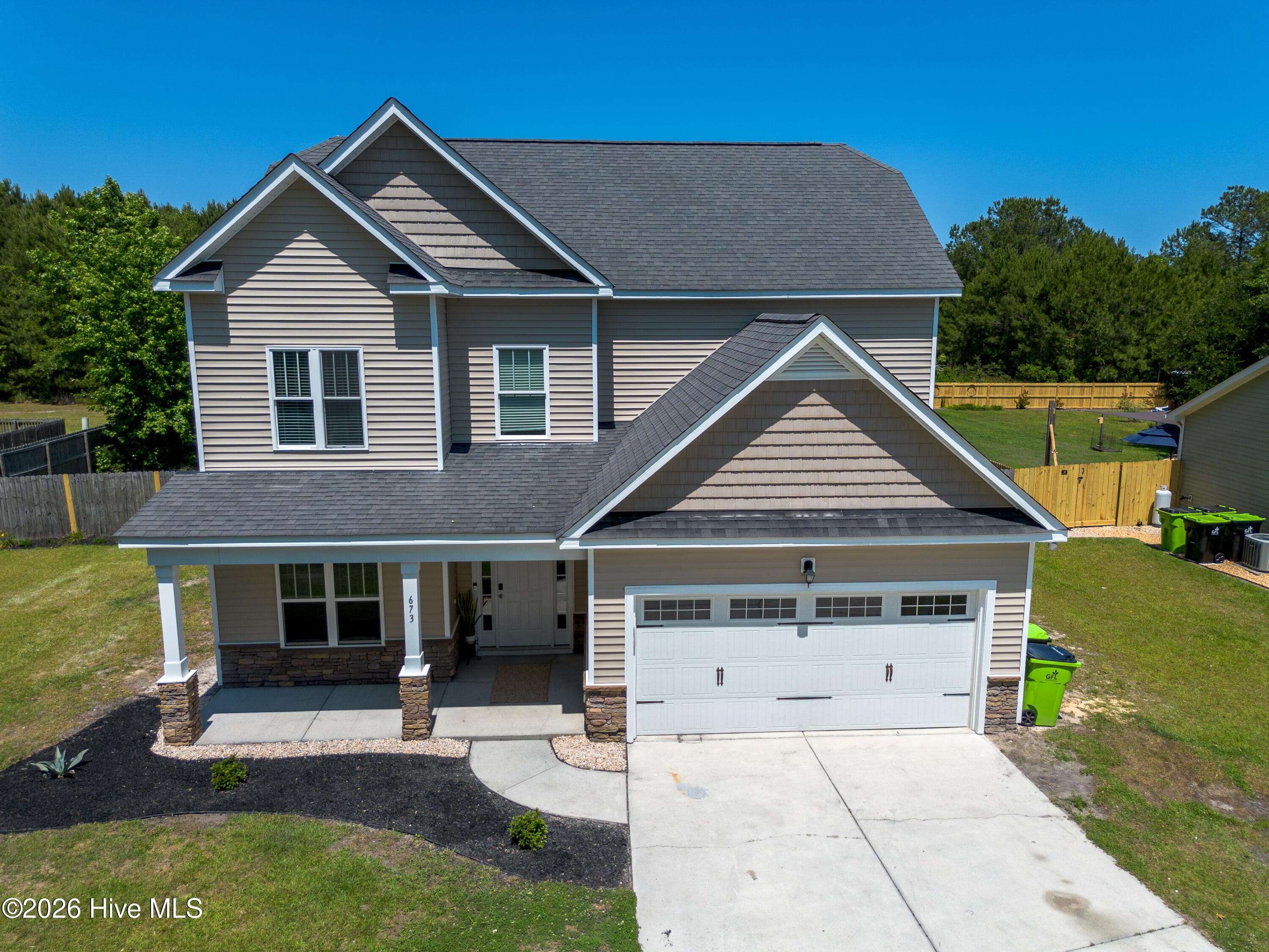 Front of 673 Morris Landing Road, Holly Ridge, NC 28445