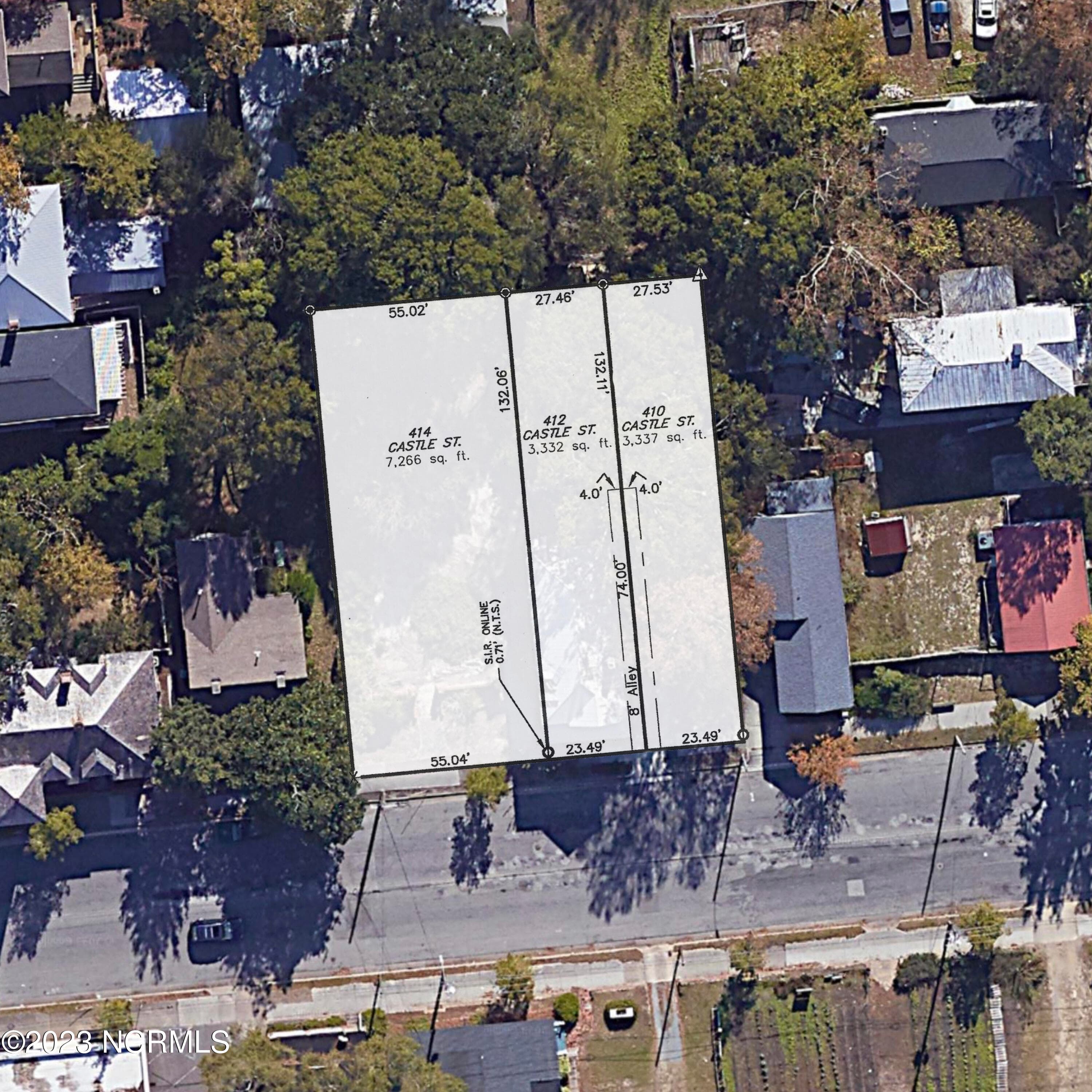 Front of 412 Castle Street, Wilmington, NC 28401
