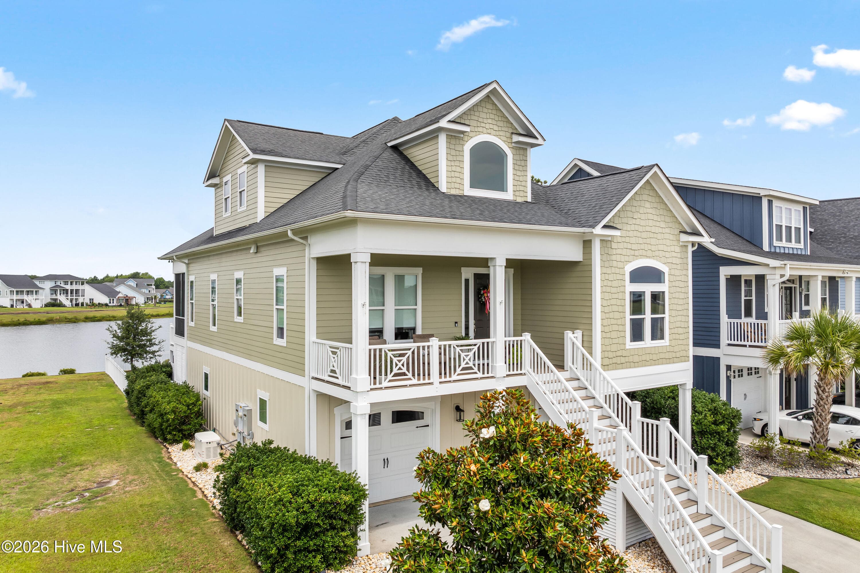 Front of 262 Spicer Lake Drive, Holly Ridge, NC 28445