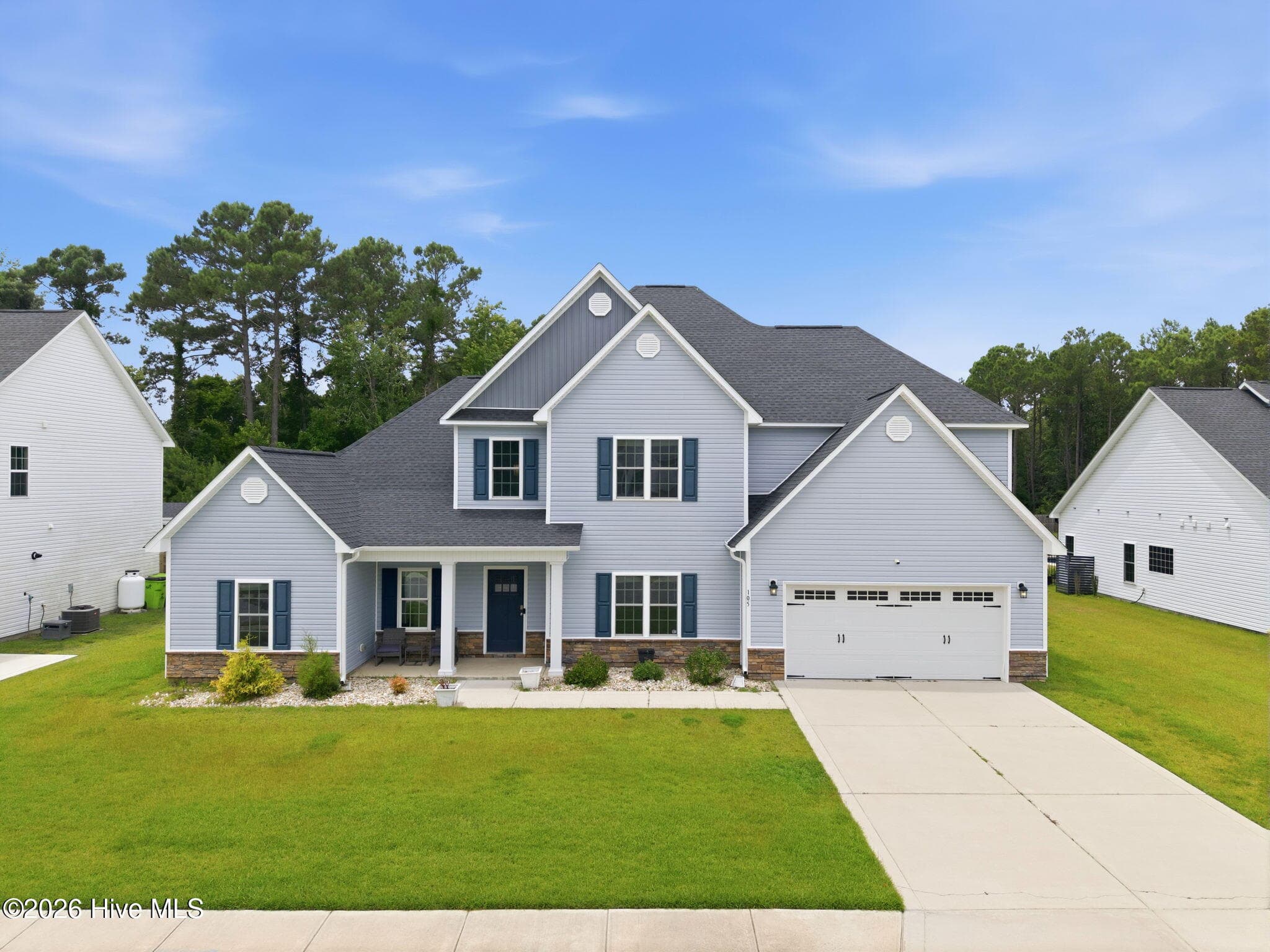 Front of 105 Tundra Trail, Swansboro, NC 28584