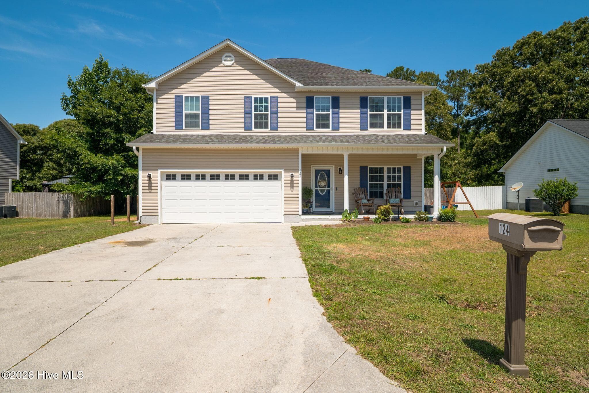 Front of 124 Saint Road, Richlands, NC 28574